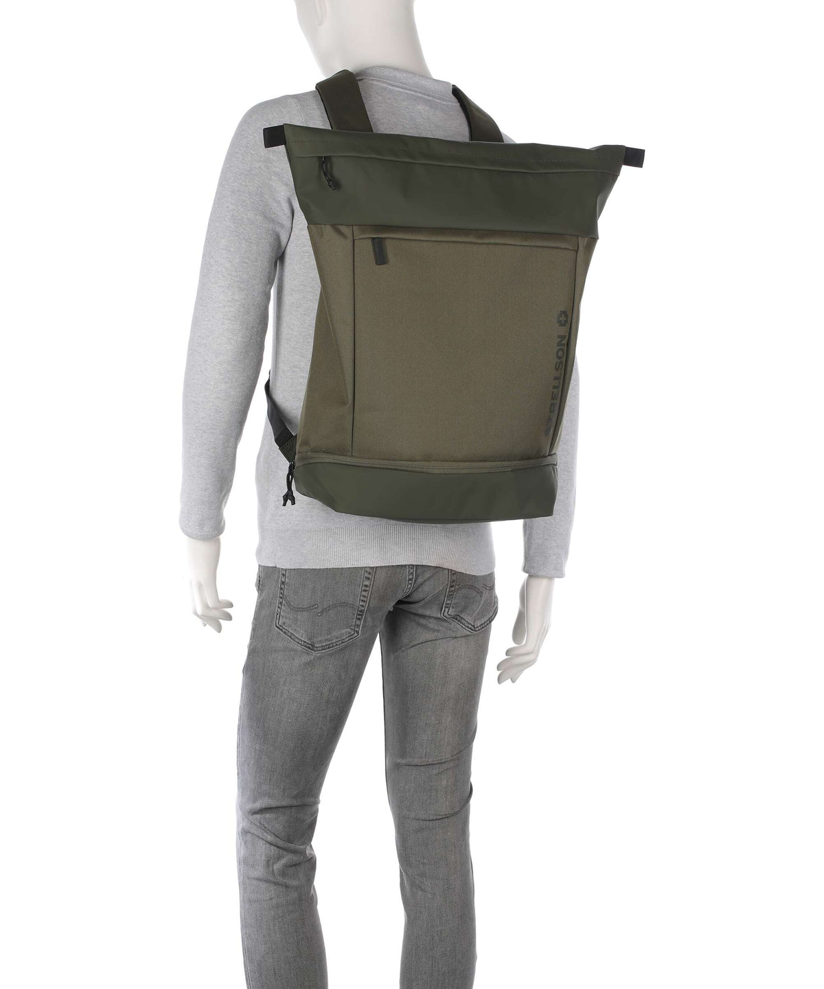 Strellson Alperton Rolltop backpack olive night