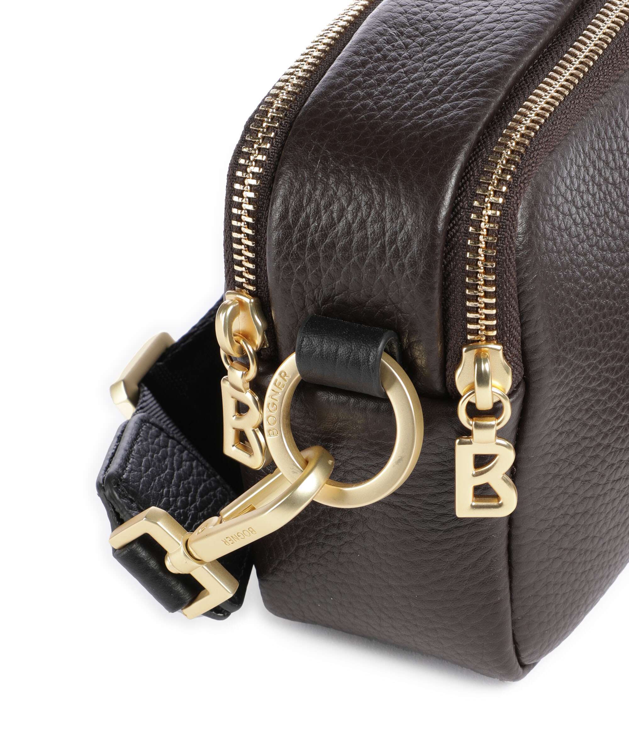 Bogner Wallis Avy Crossbody bag seal brown