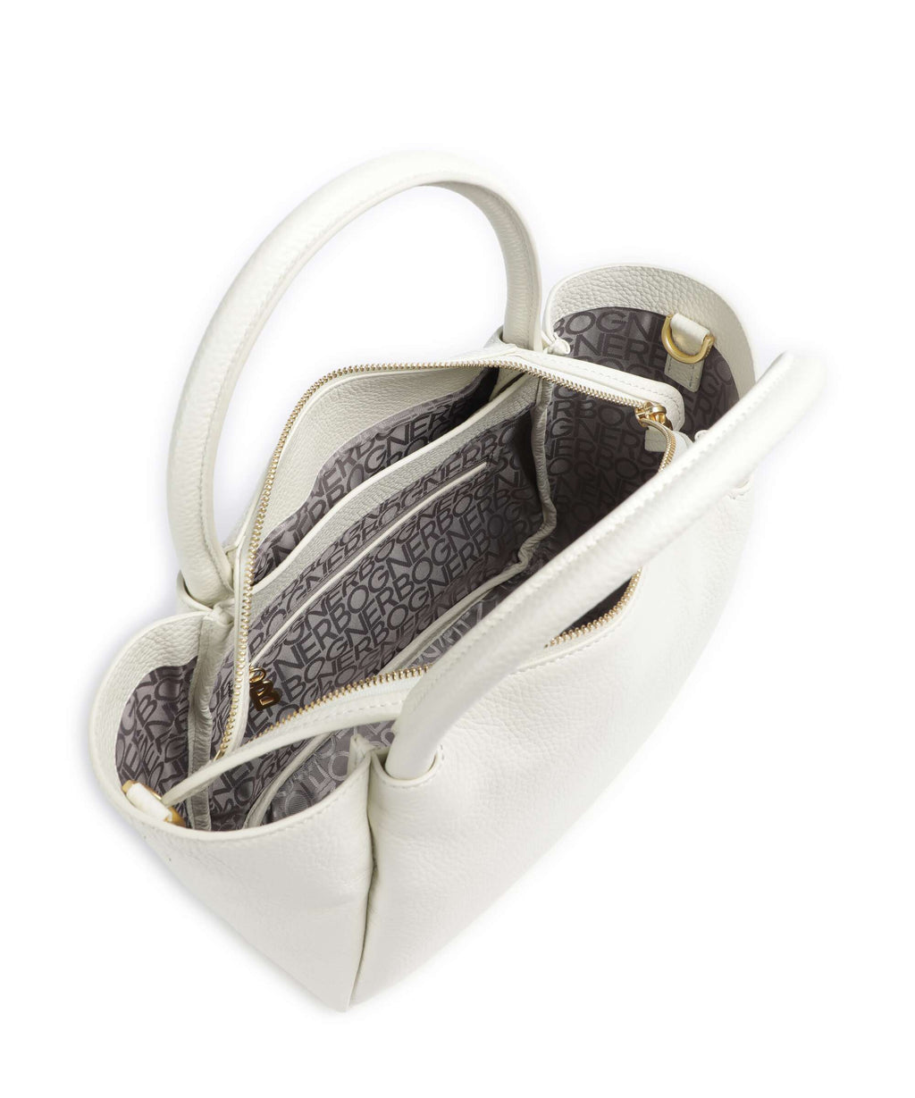 Bogner Wallis Raja Handbag off white