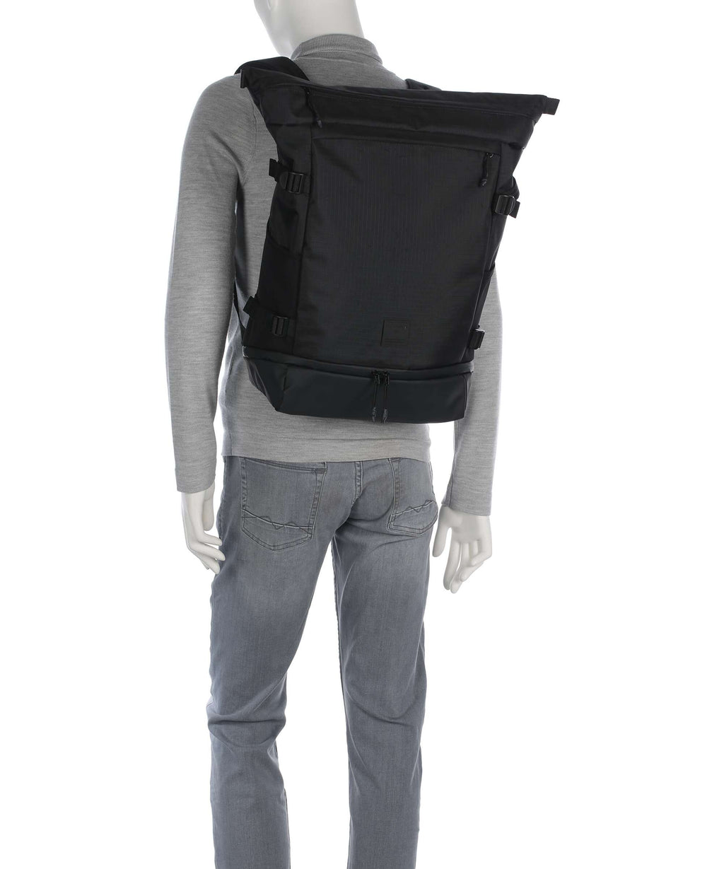 Strellson New Ham Sebastian Rolltop backpack dark olive