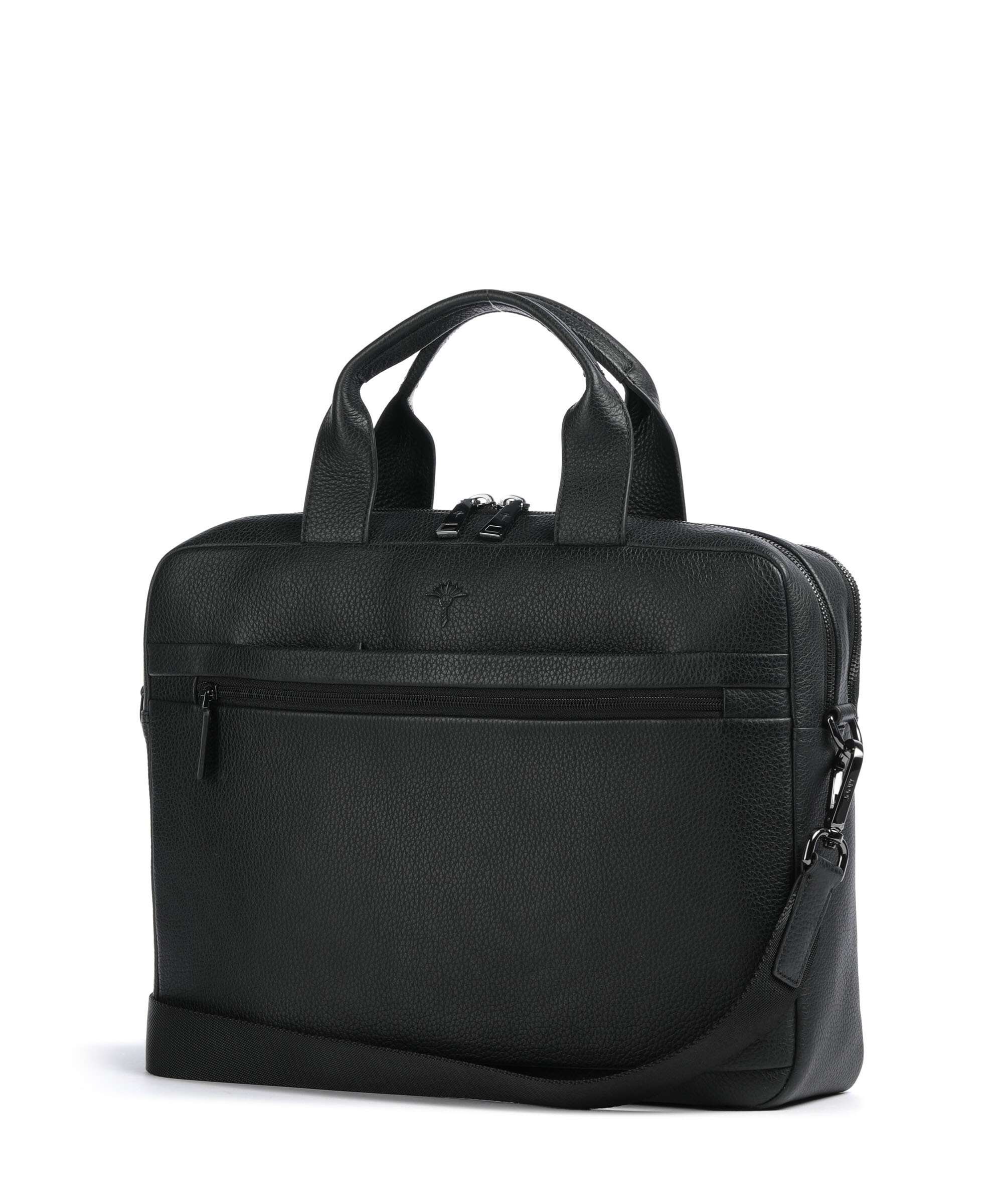 JOOP! Cardona Pandion Briefcase 15″ grained leather black