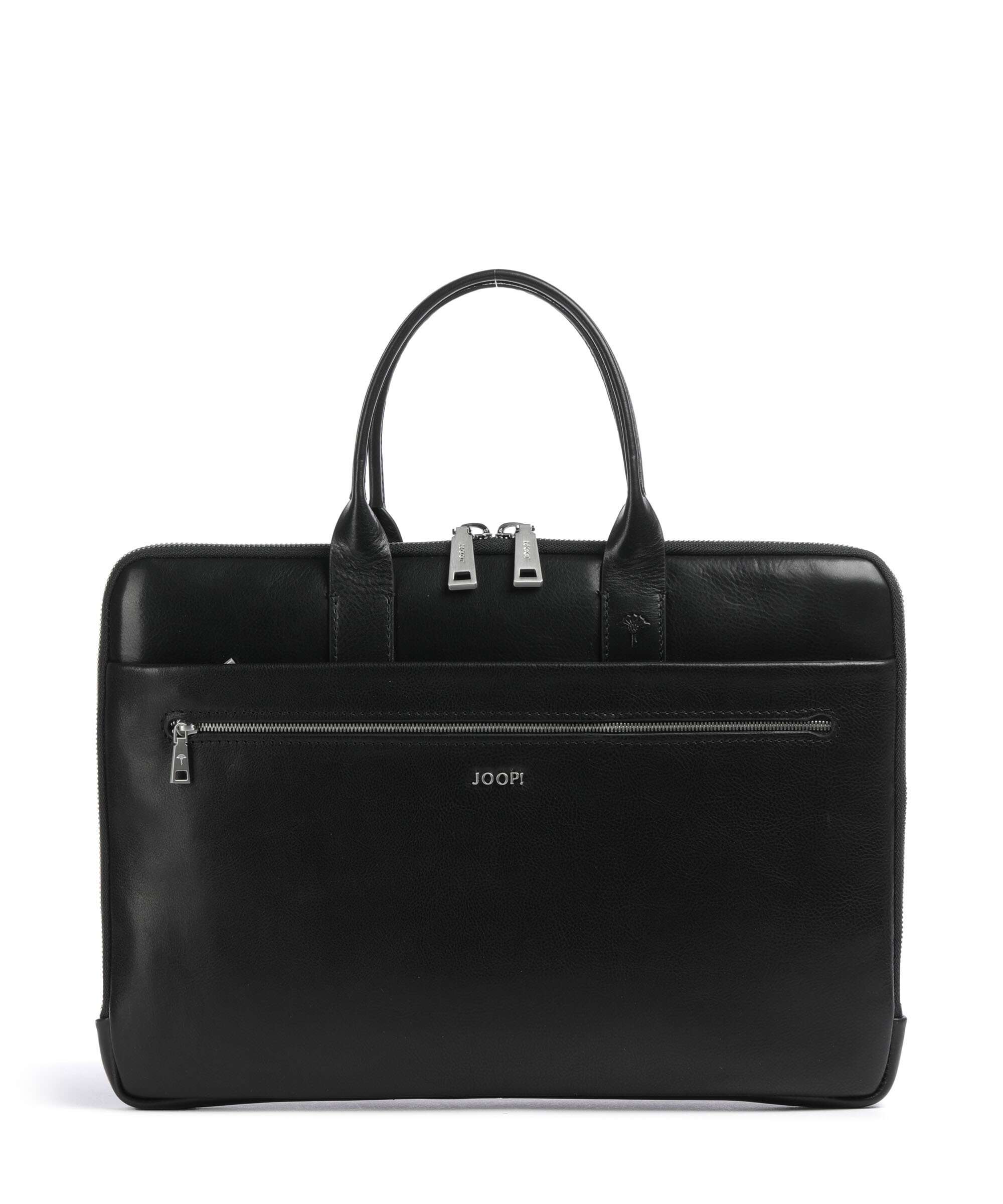 JOOP! Treviso Samu Briefcase 15″ fine grain cow leather black
