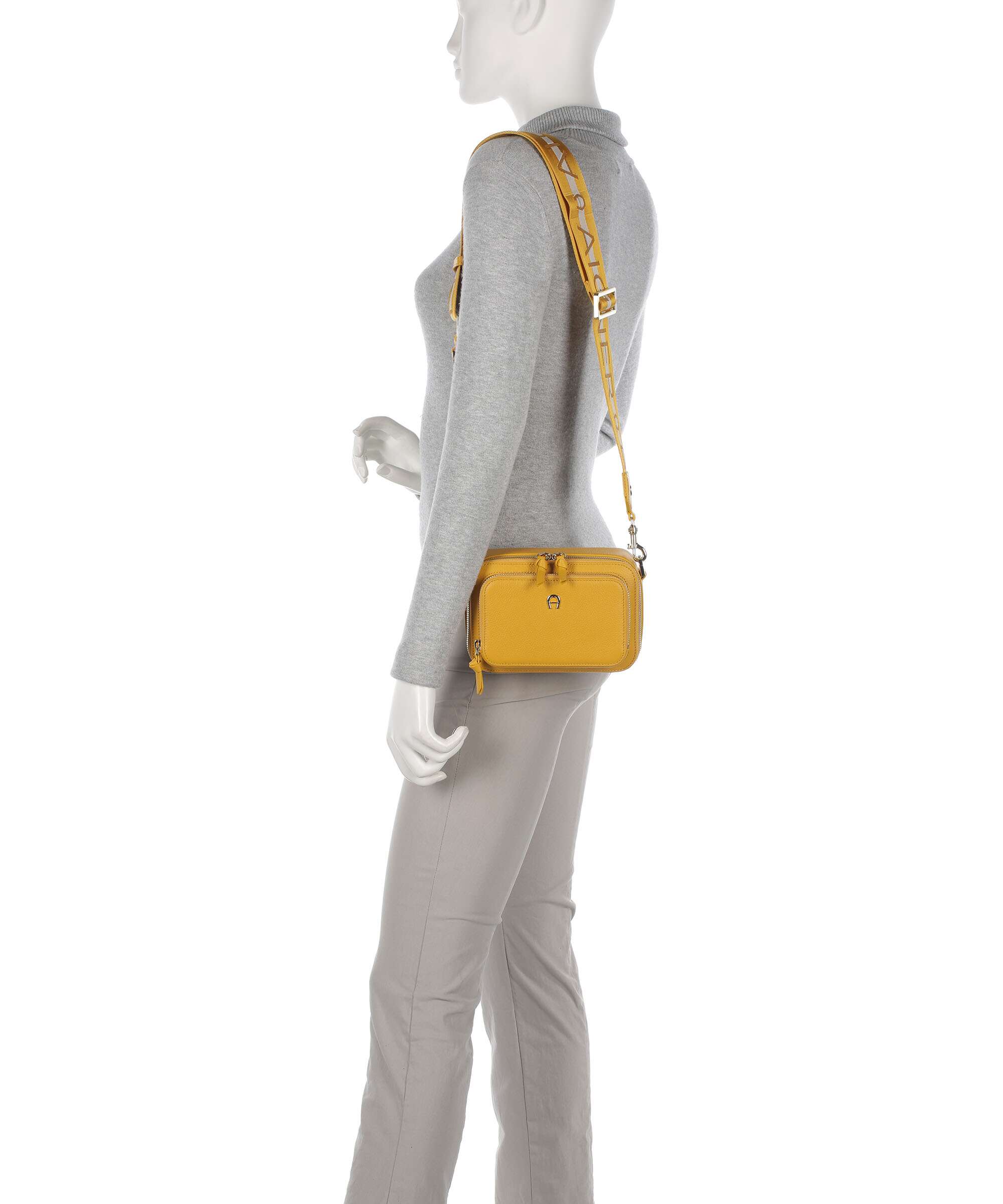 Aigner Zita S Crossbody bag tanned yellow