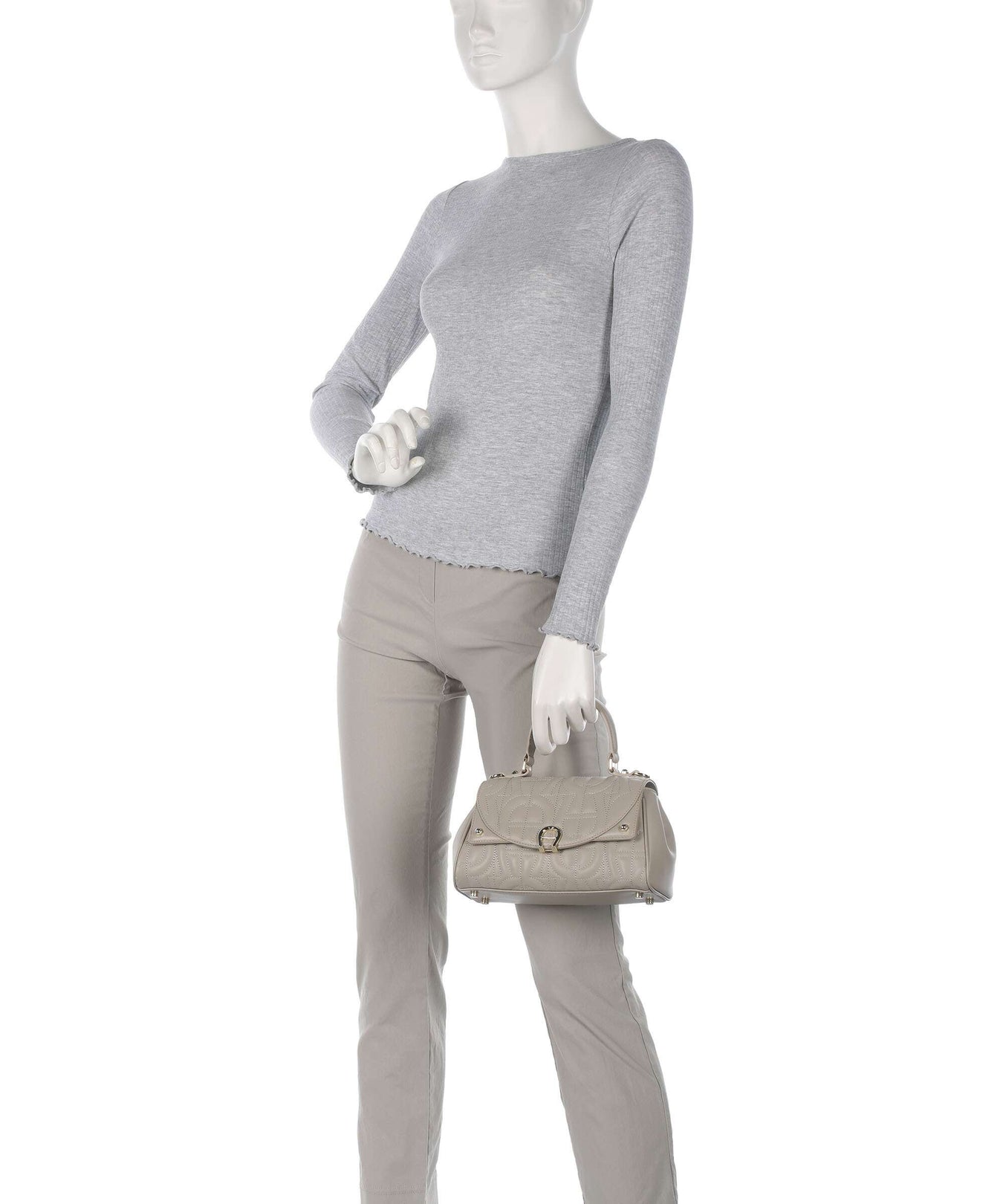 Aigner Diadora S Handbag alpaca beige