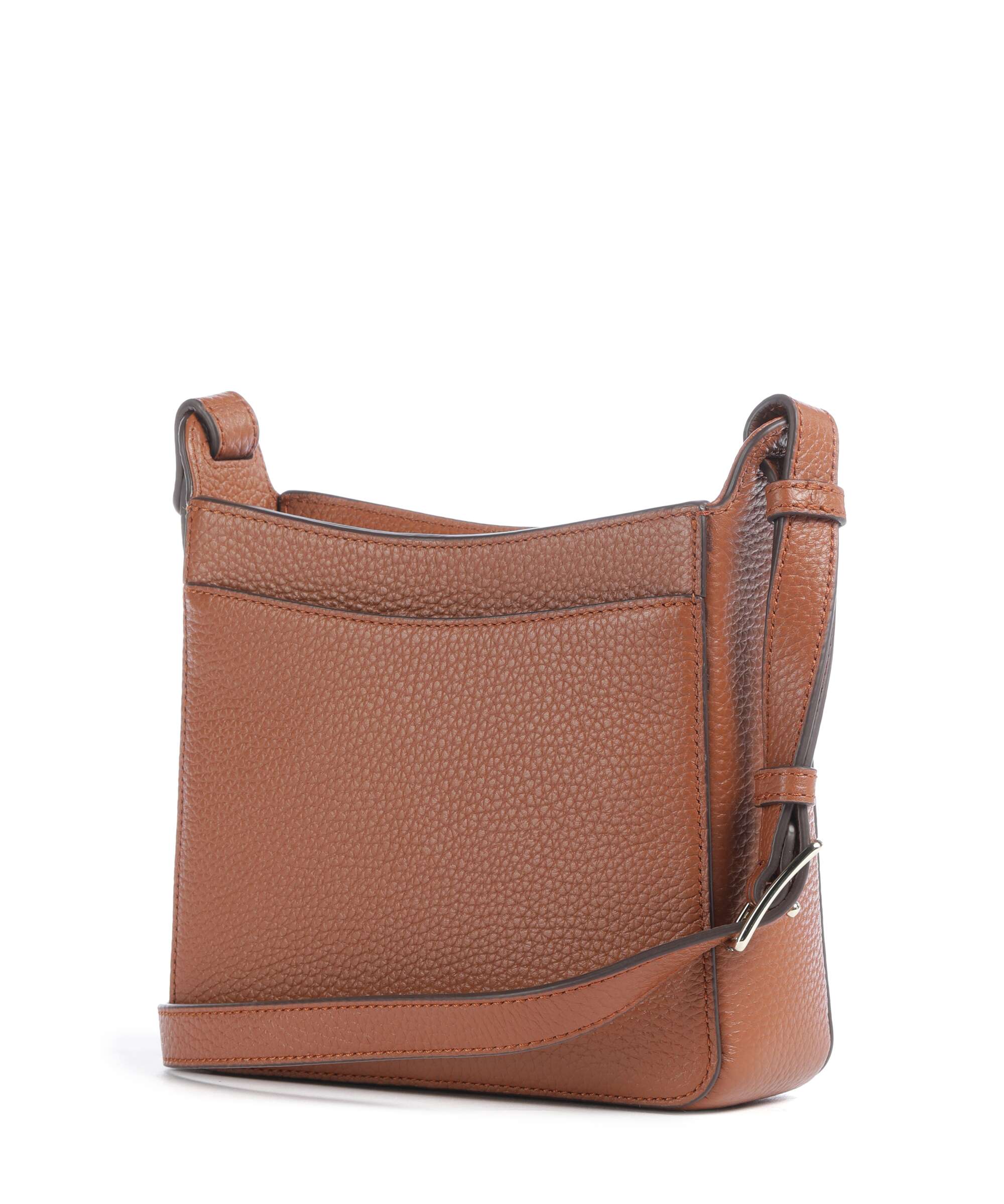 Aigner Pura S Crossbody bag grained cow leather cognac brown