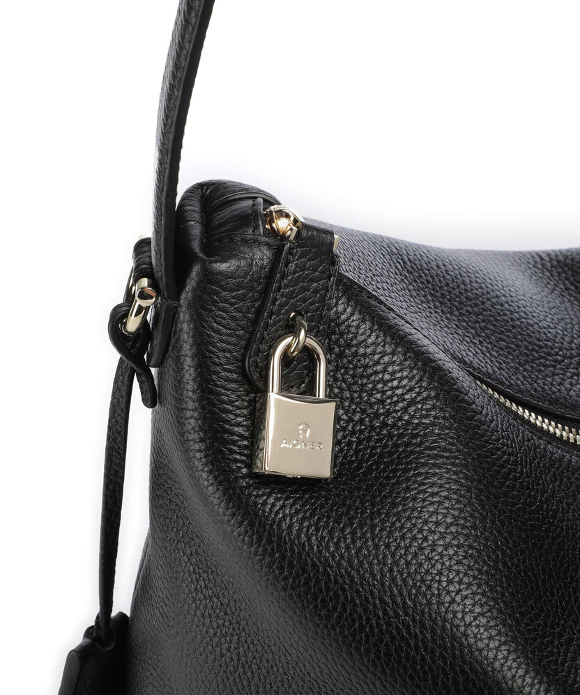 Aigner Delia L Hobo bag black