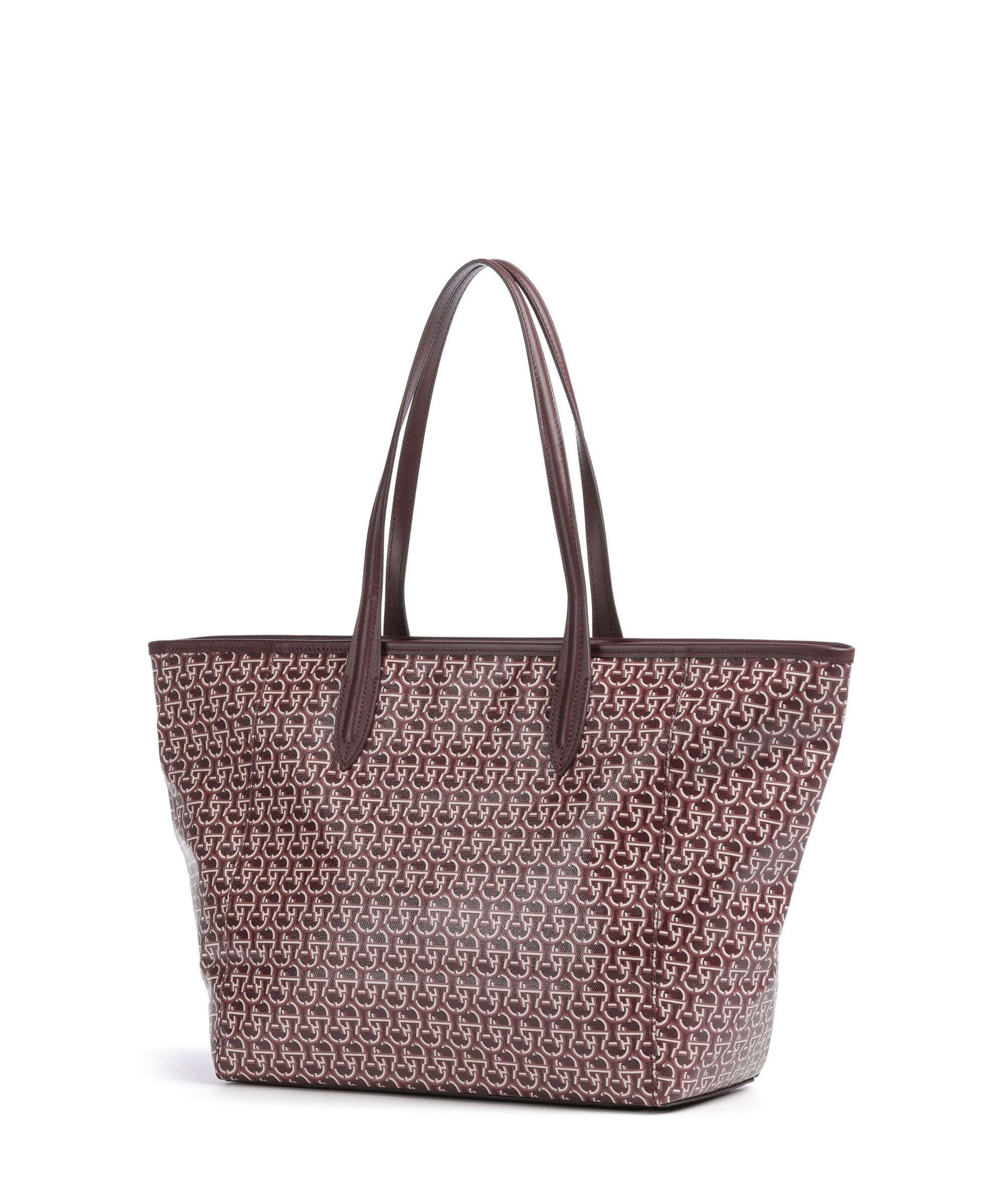 Aigner Portami M Tote bag cotton port red - 137056-0322 – WARDOW