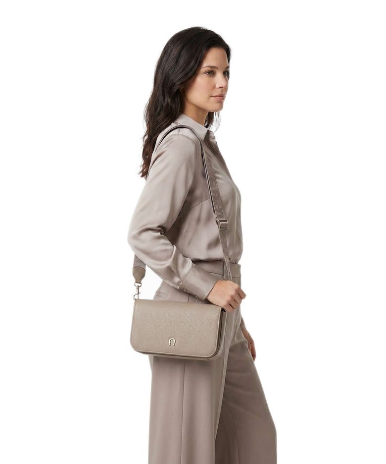 Aigner Zita S Crossbody bag taupe