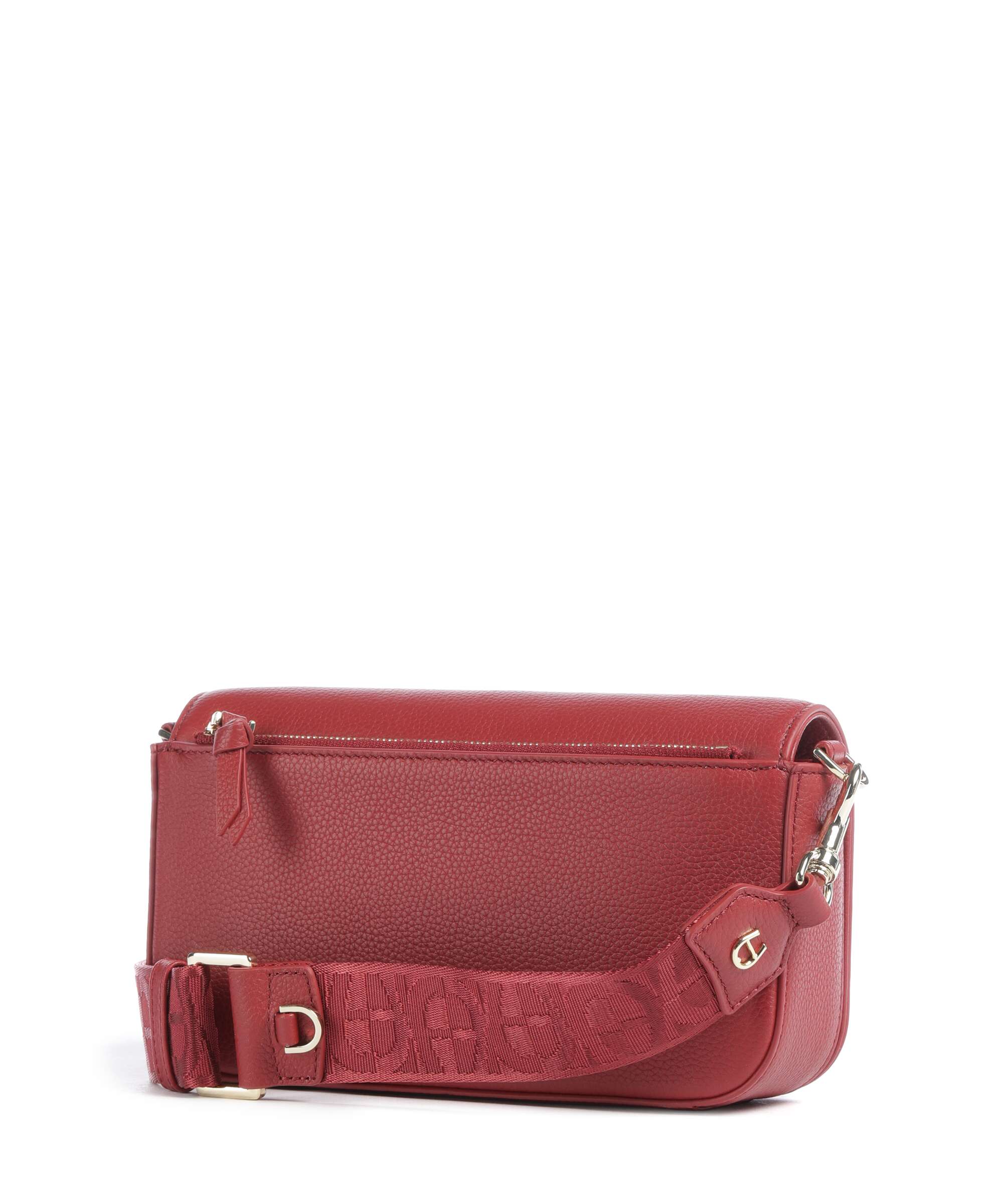 Aigner Zita S Crossbody bag grained cow leather burnt red - 132417