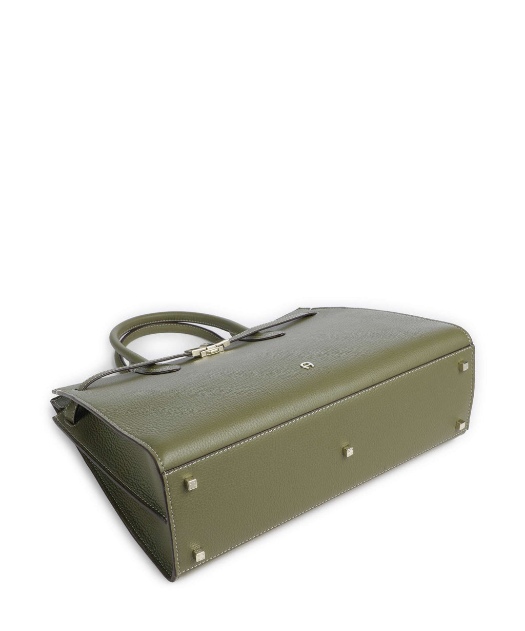 Aigner Farah L Handbag moss green