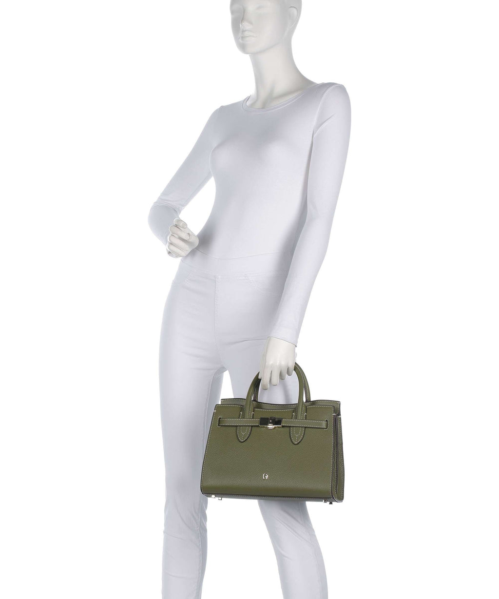 Aigner Farah M Handbag moss green