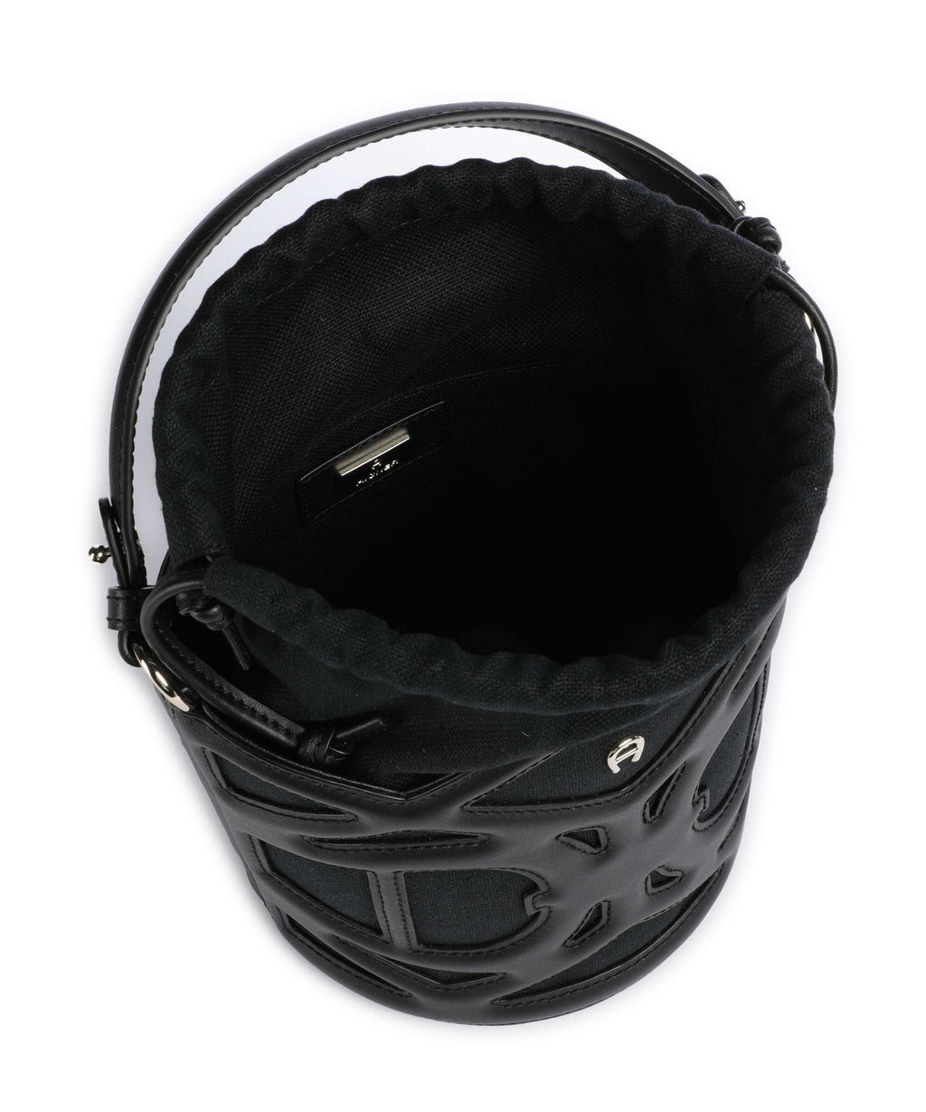 Aigner Azzurra S Bucket bag black
