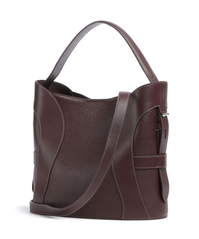 Aigner Deborah M Bucket bag port red