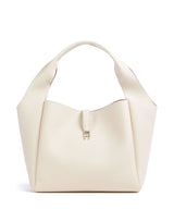 Aigner Zaira M Hobo bag macadamia white
