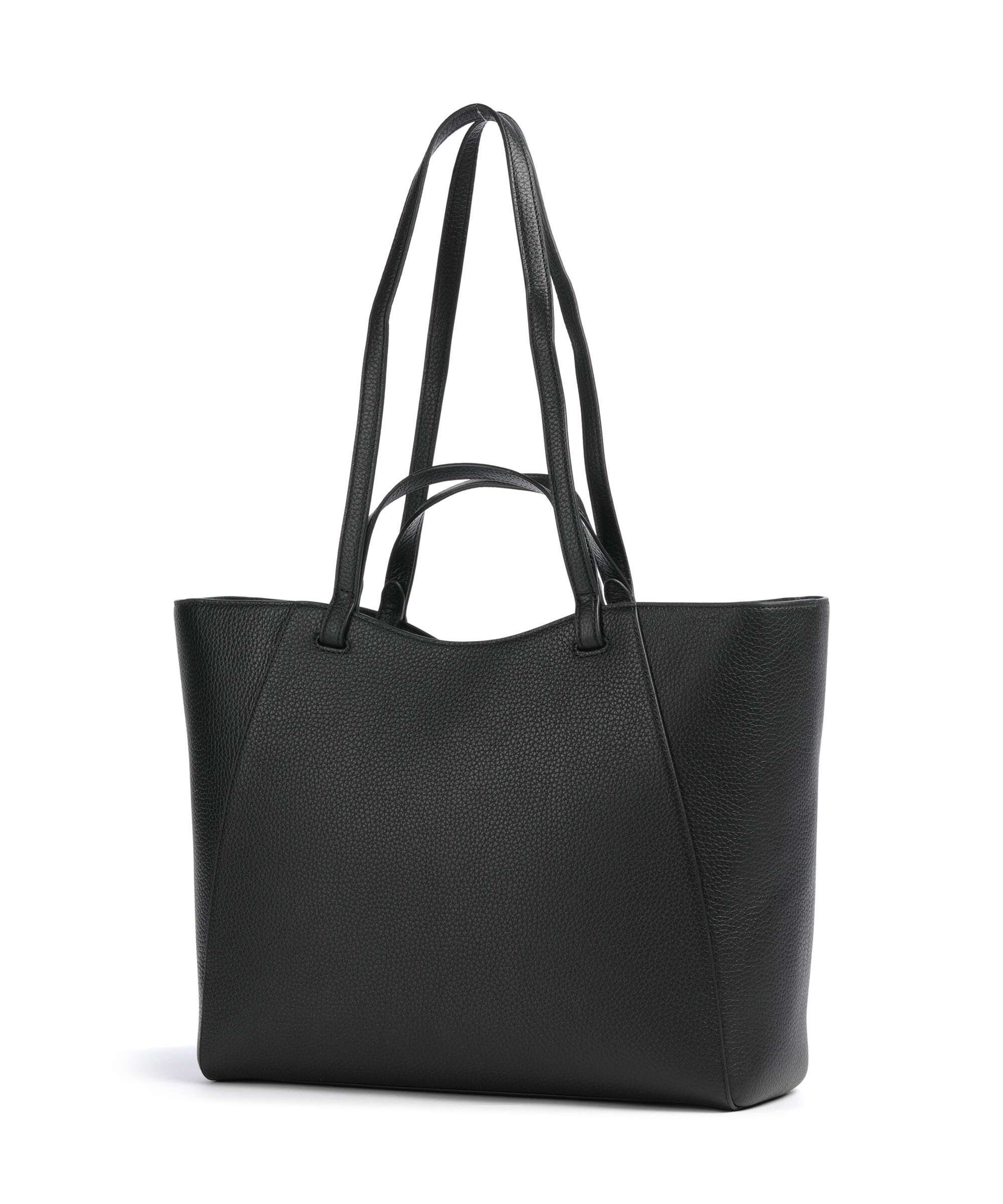 Aigner Pura L Tote bag grained leather black - 137077-0002 – WARDOW