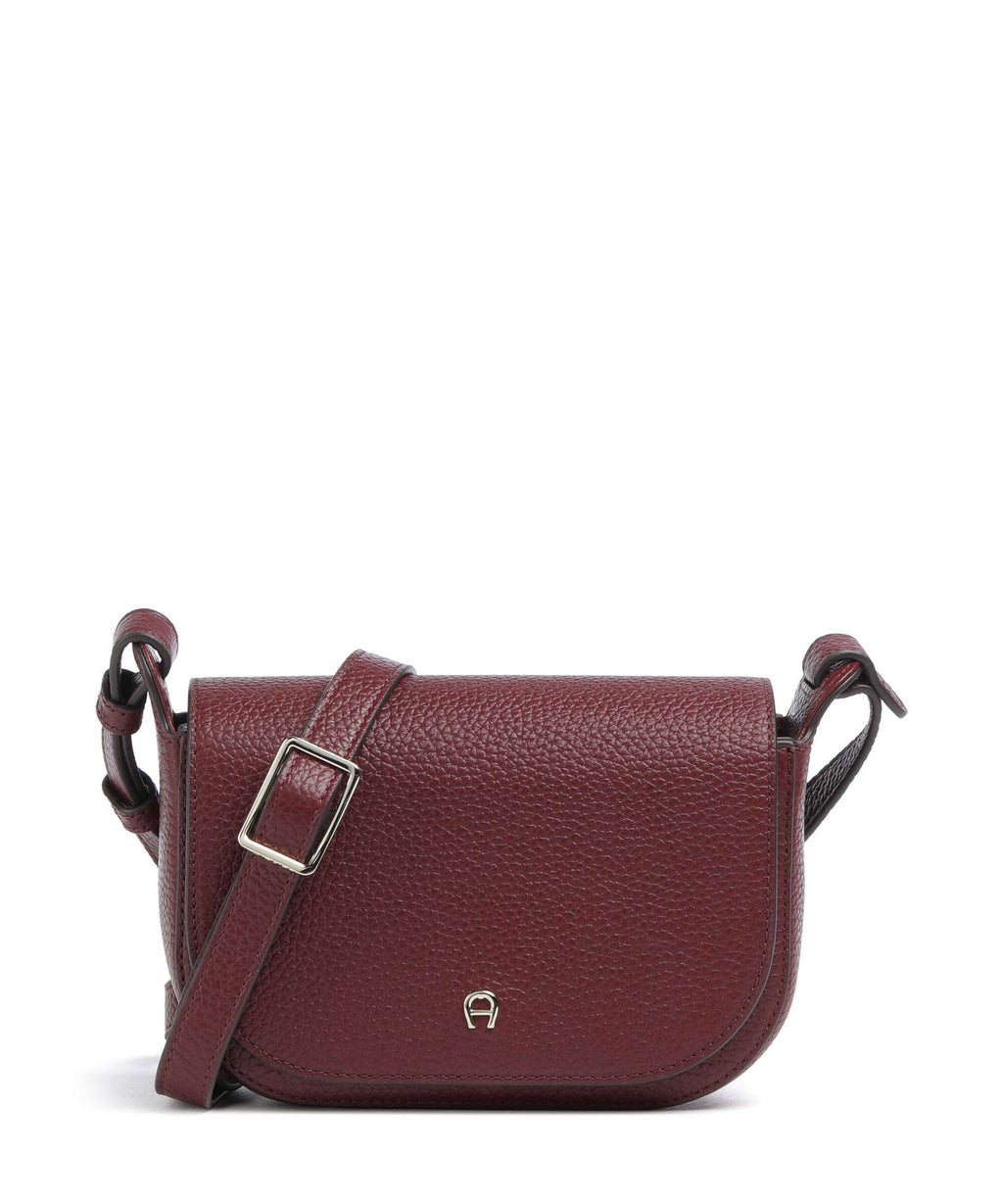 Aigner Pura S Crossbody bag burgundy