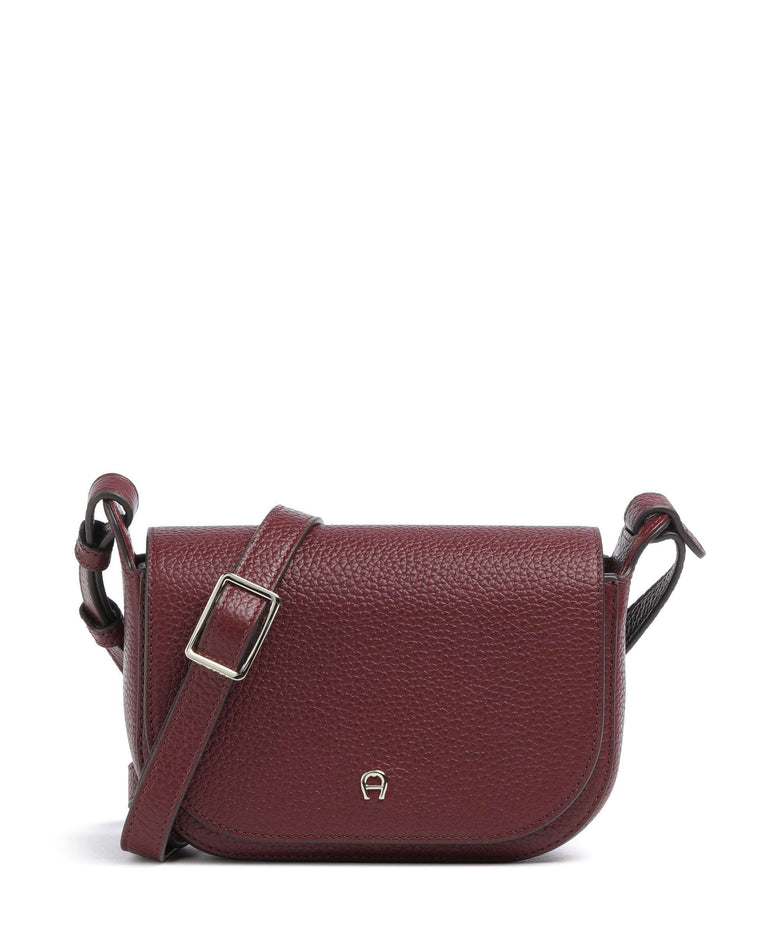 Aigner Pura S Crossbody bag burgundy