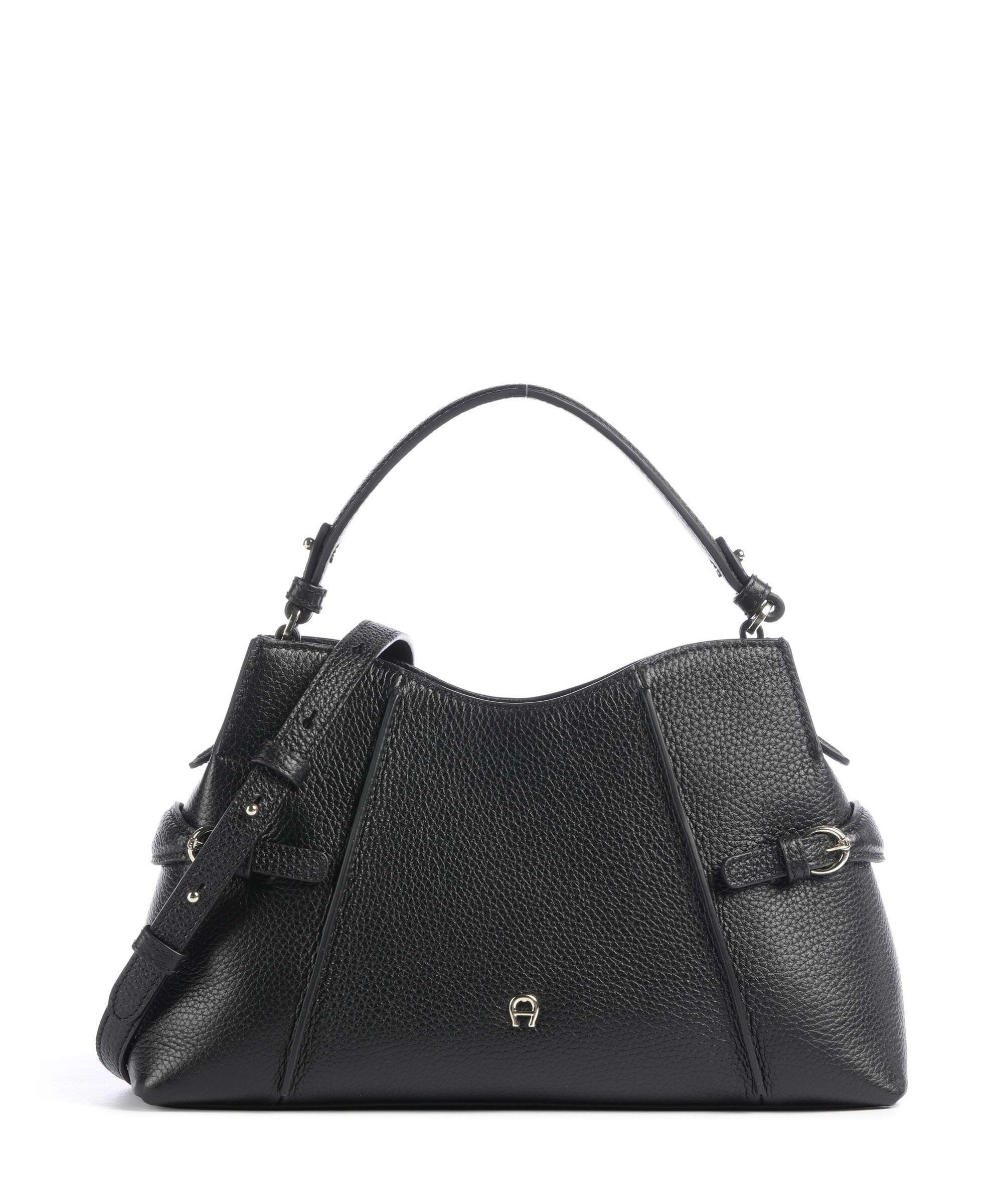 Aigner Cavallo M Handbag grained cow leather saddle brown - 133087
