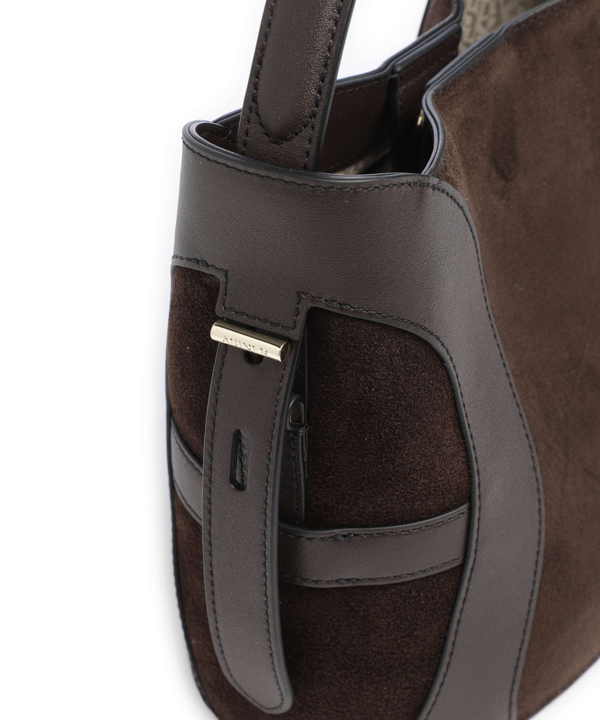 Aigner Deborah S Bucket bag soil brown