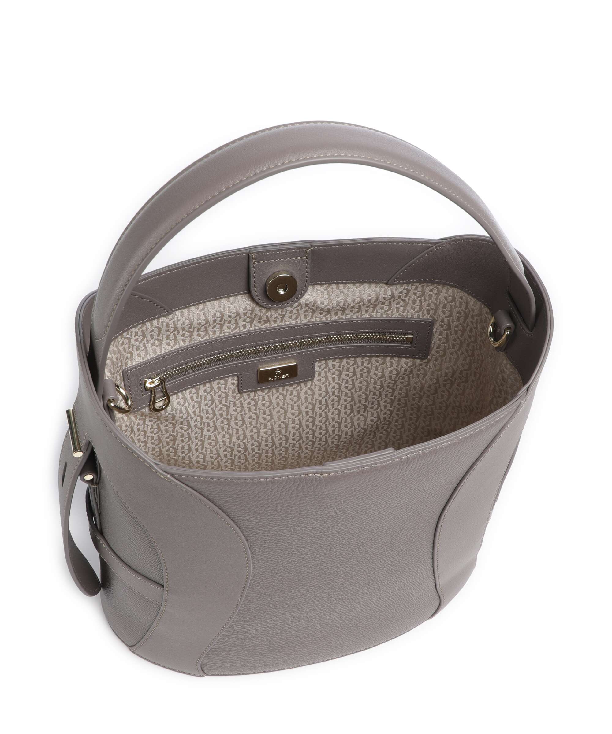 Aigner Deborah M Bucket bag ash grey