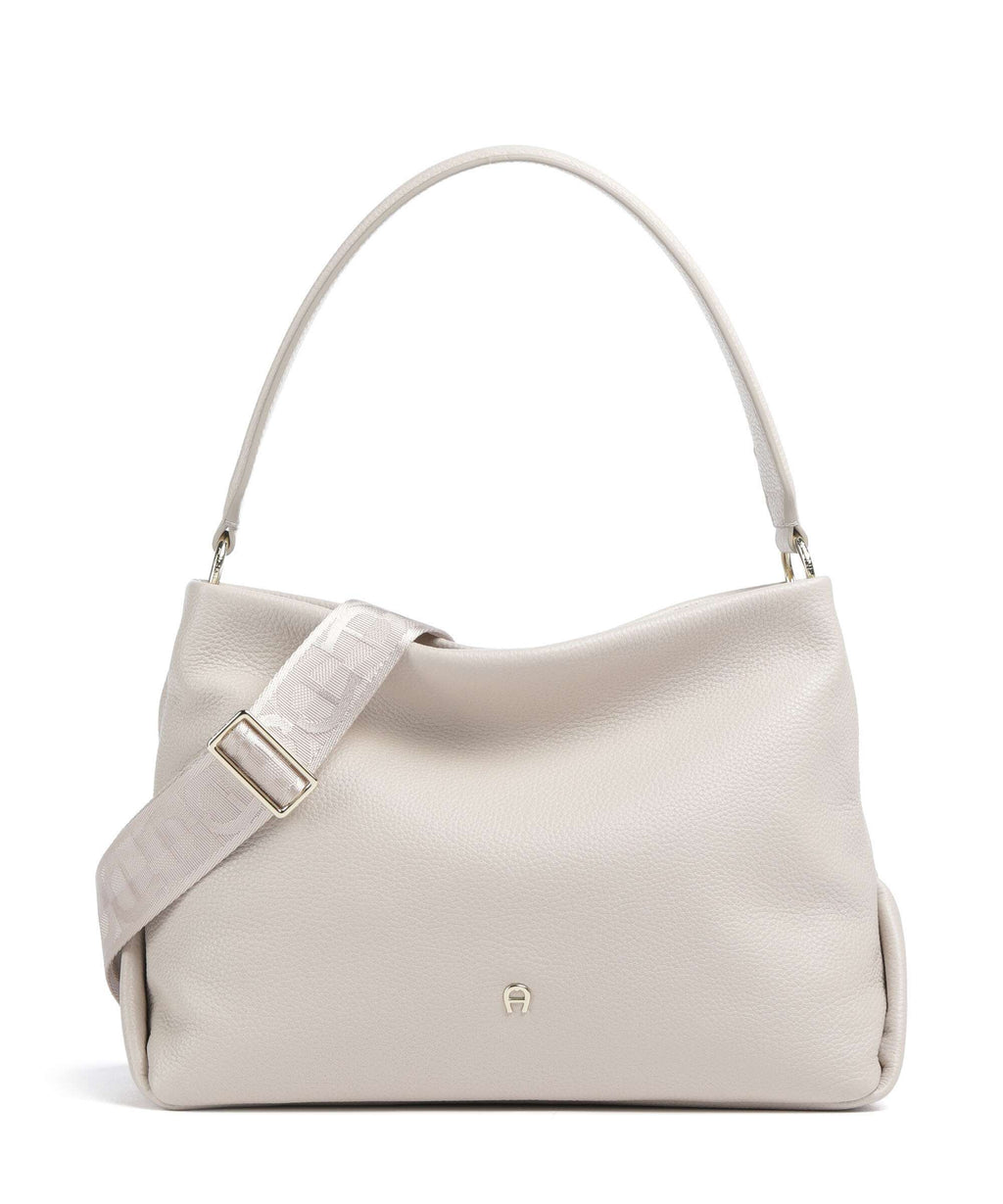 Aigner Paola S Hobo bag fog beige