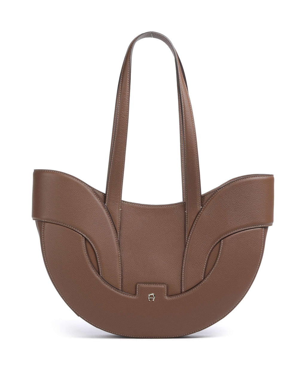 Aigner Sellina L Tote bag saddle brown
