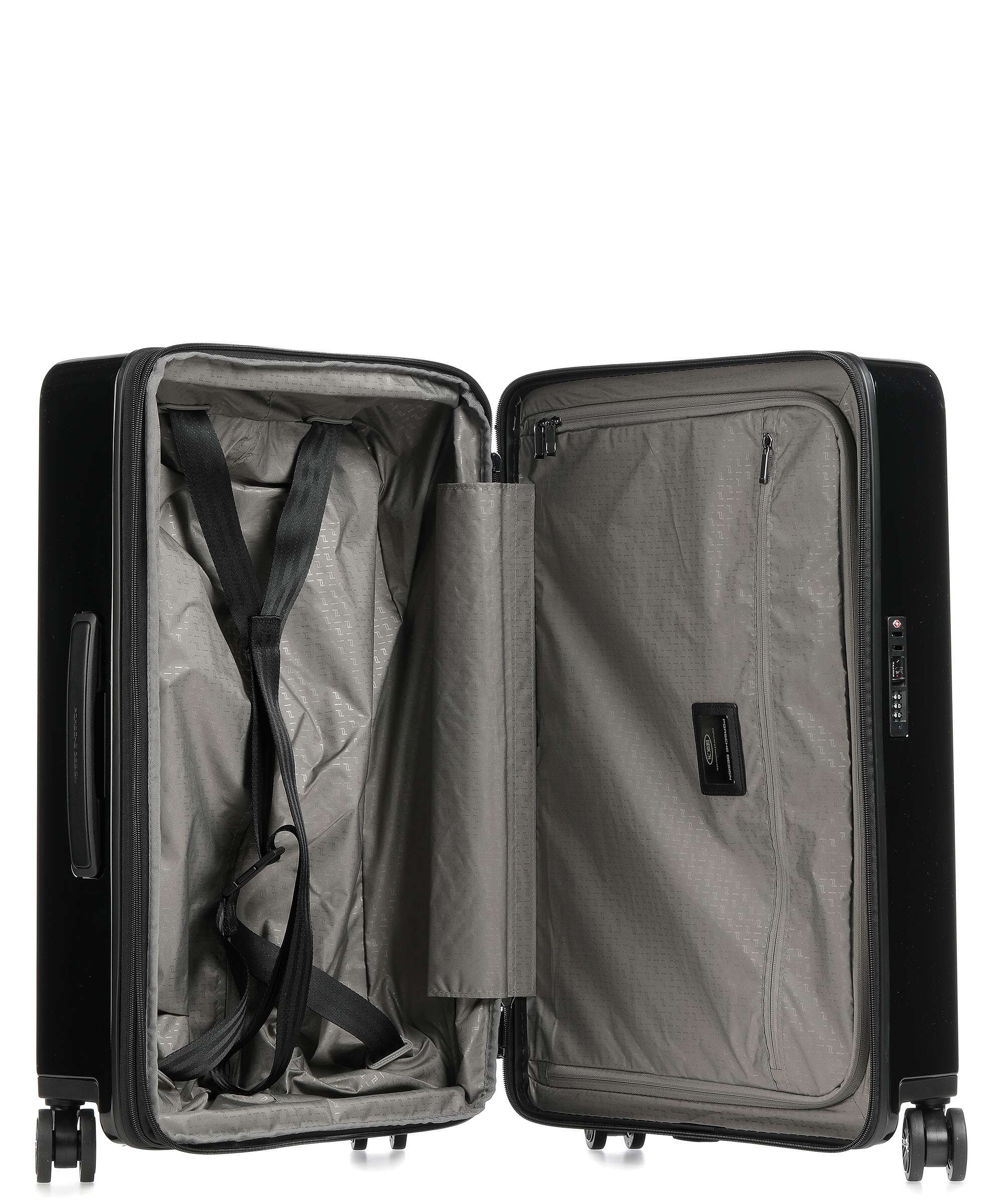 Porsche Design Roadster HC Spinner (4 wheels) black shiny