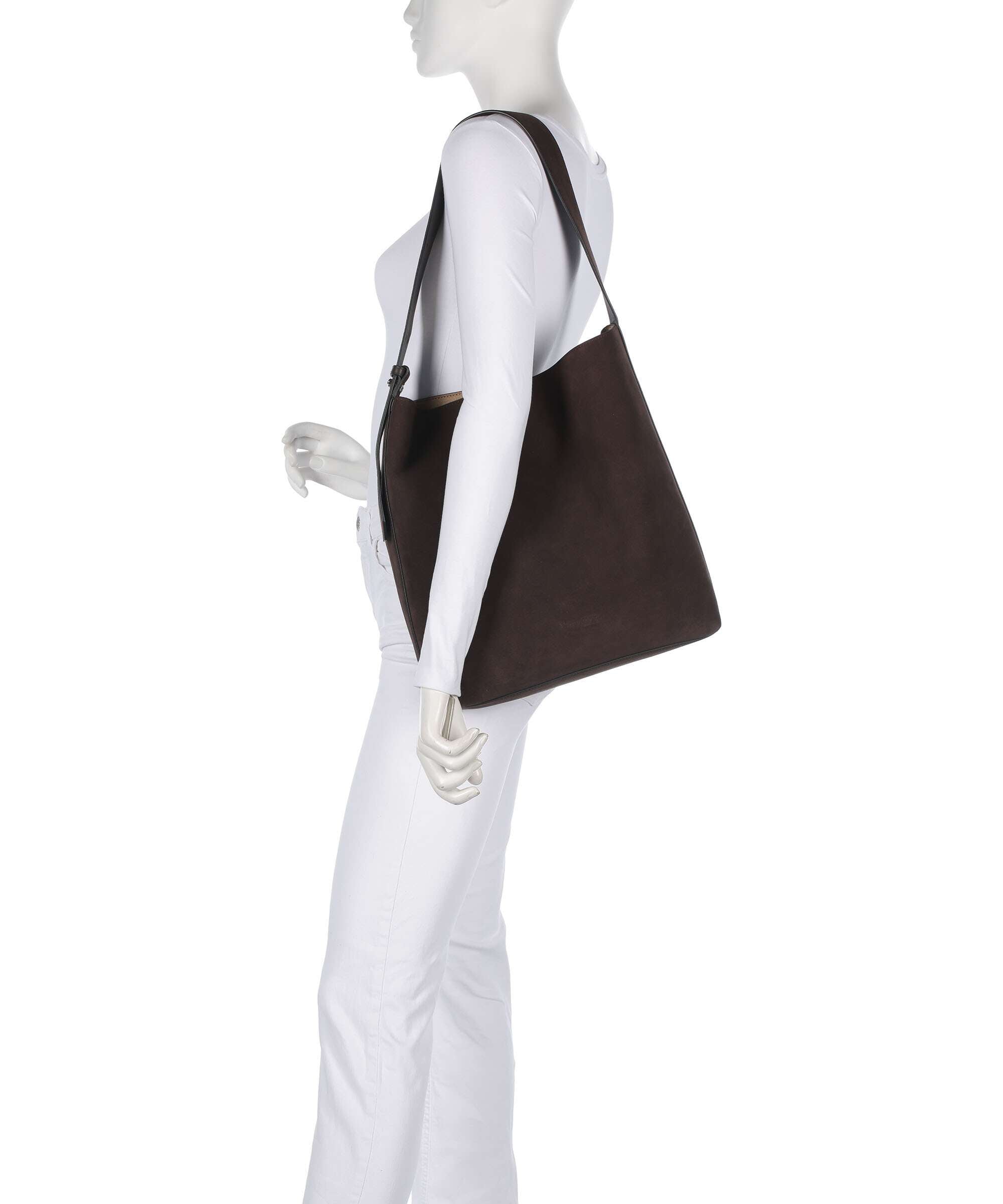 Marc O'Polo Anina M Hobo bag shaded brown