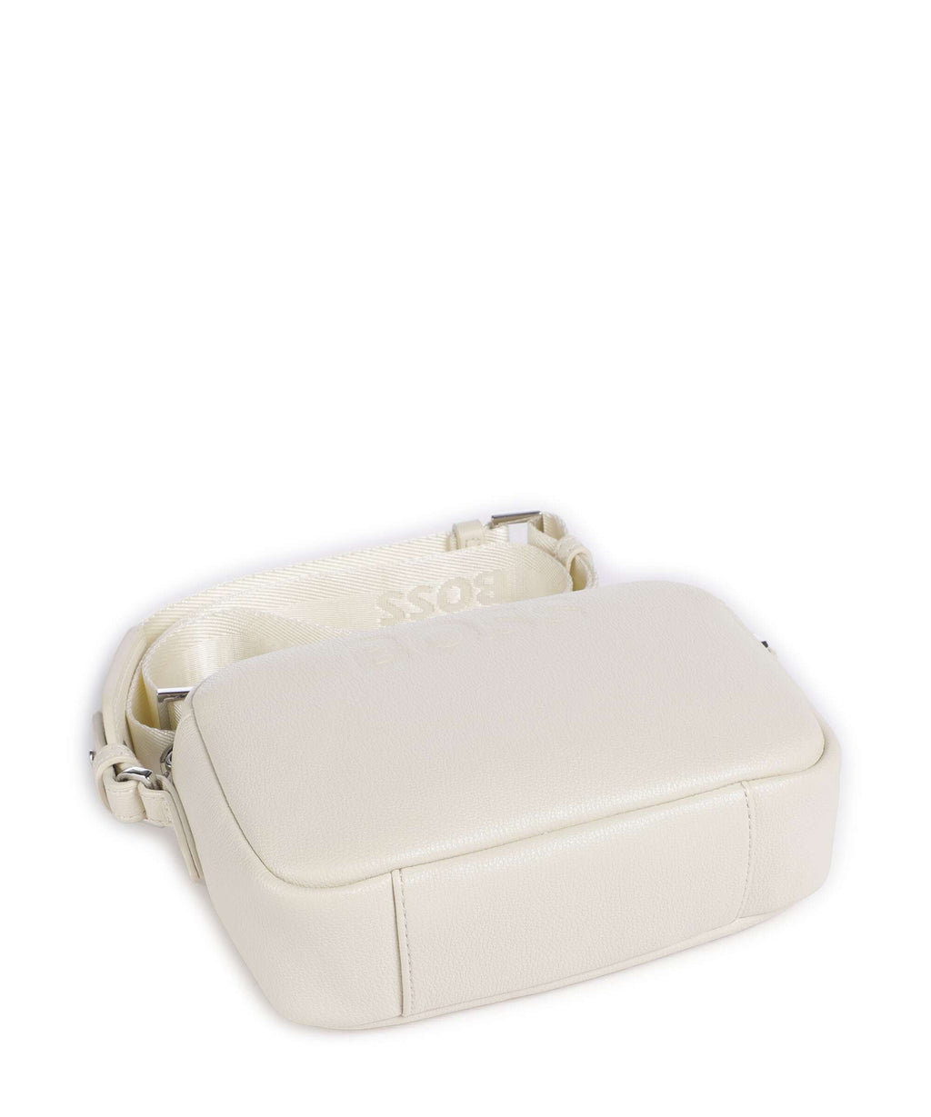 BOSS Addison Crossbody bag open white