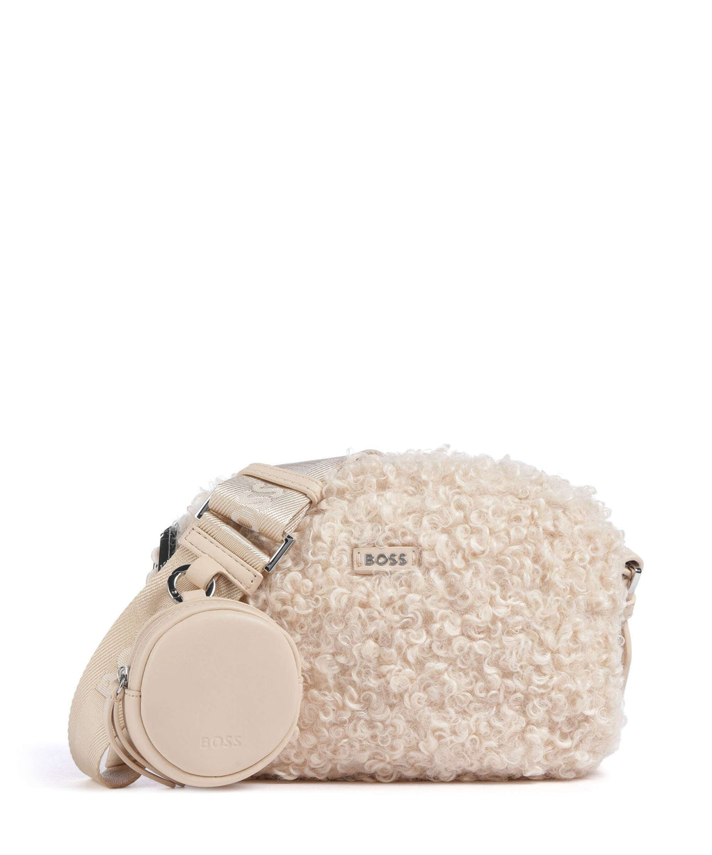 BOSS Addison Crossbody bag light beige