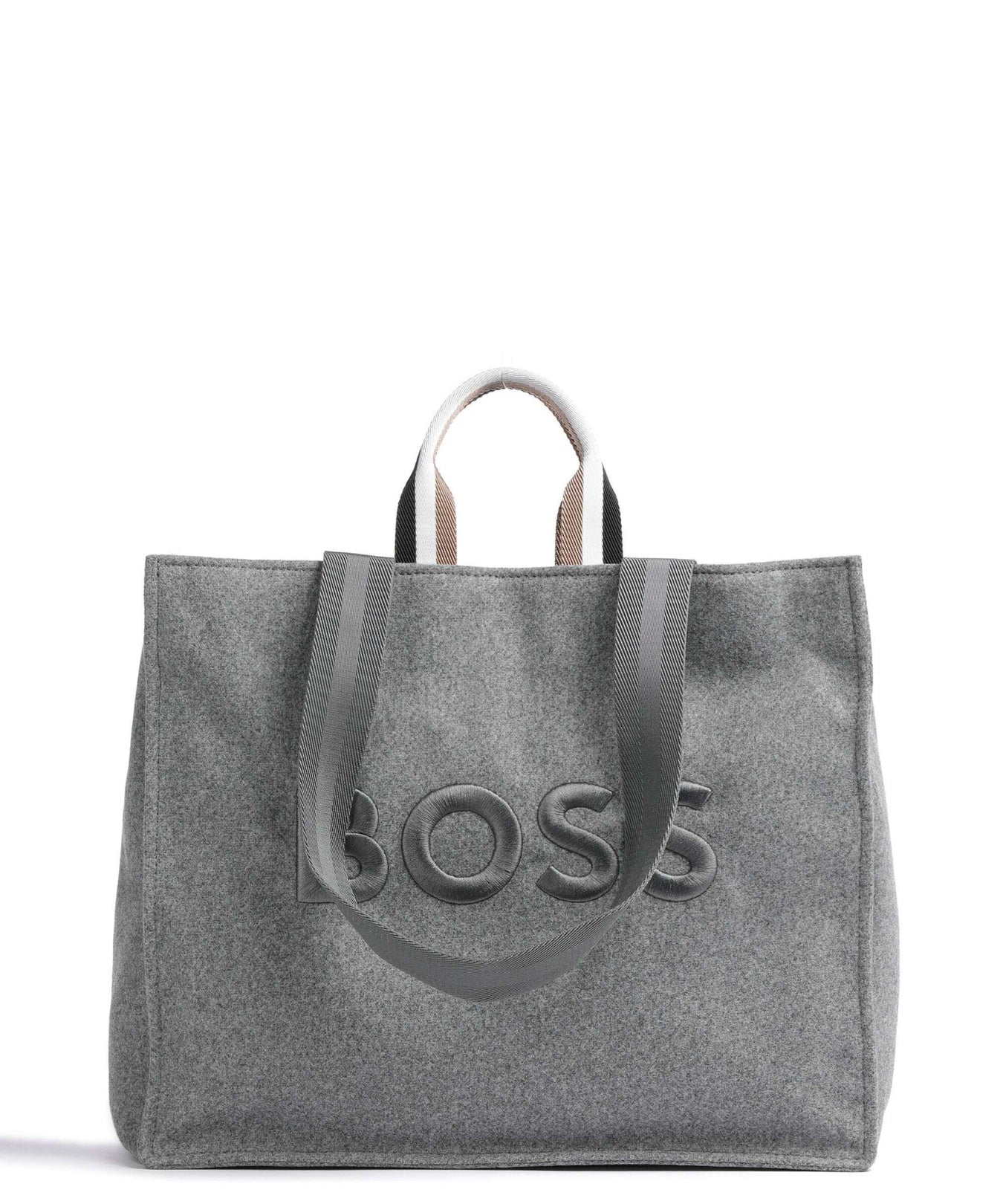 BOSS Deva Tote bag medium grey