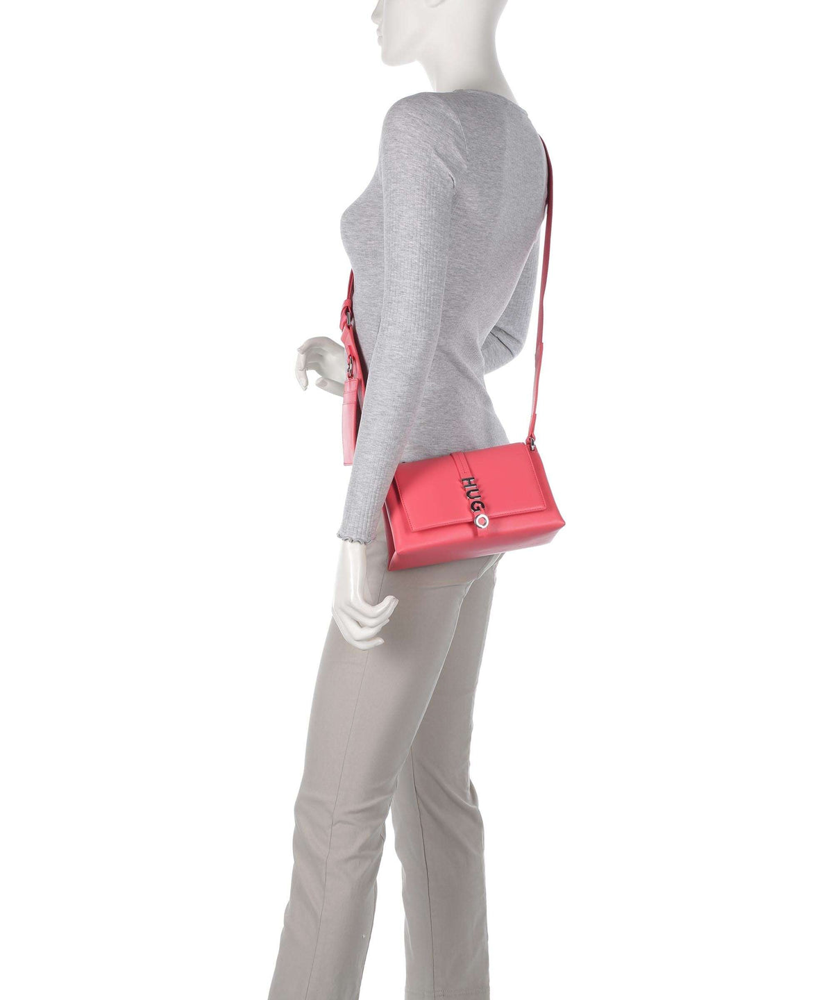 Hugo Mel Crossbody bag light pastel red