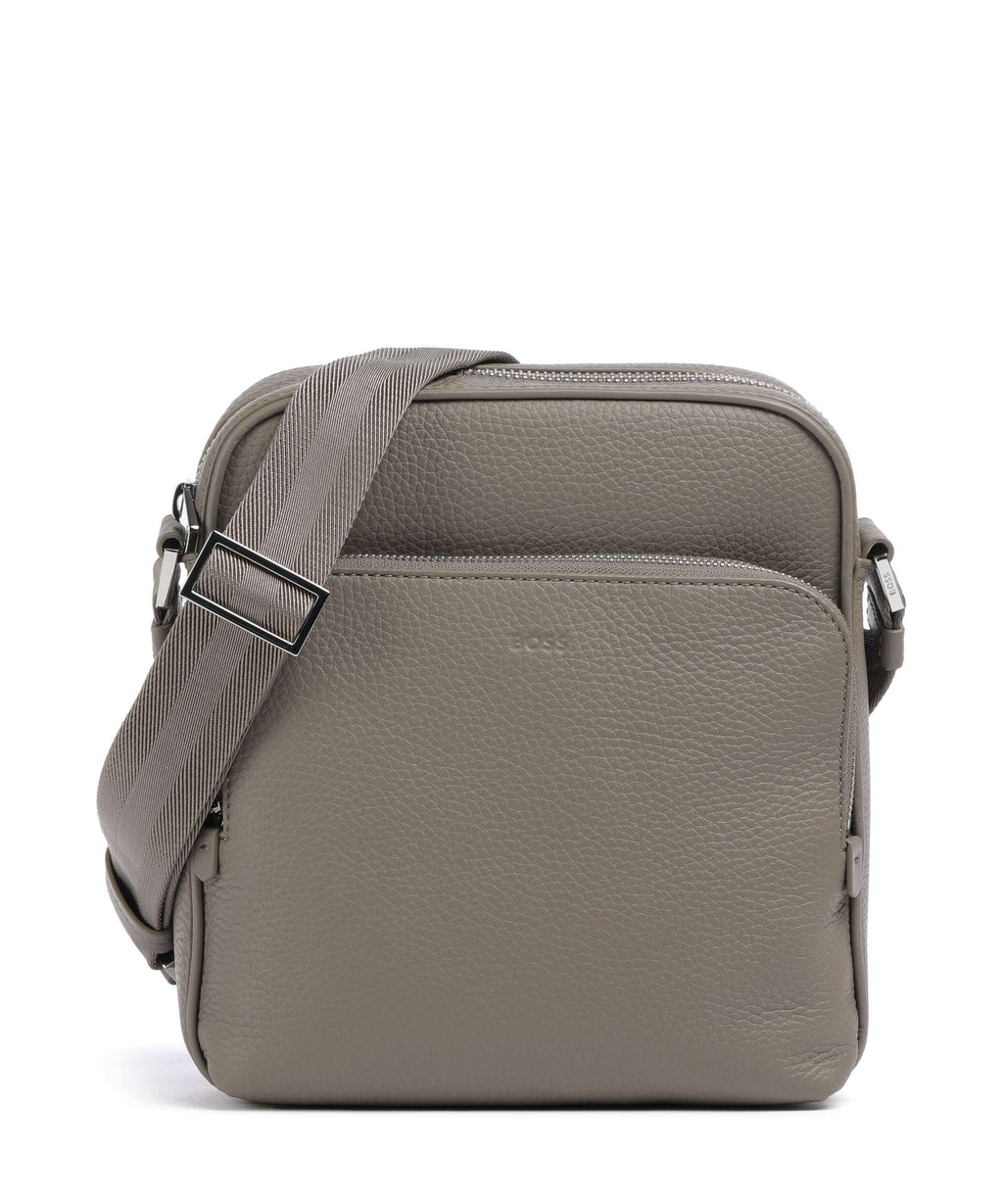 BOSS Crosstown Crossbody bag open green