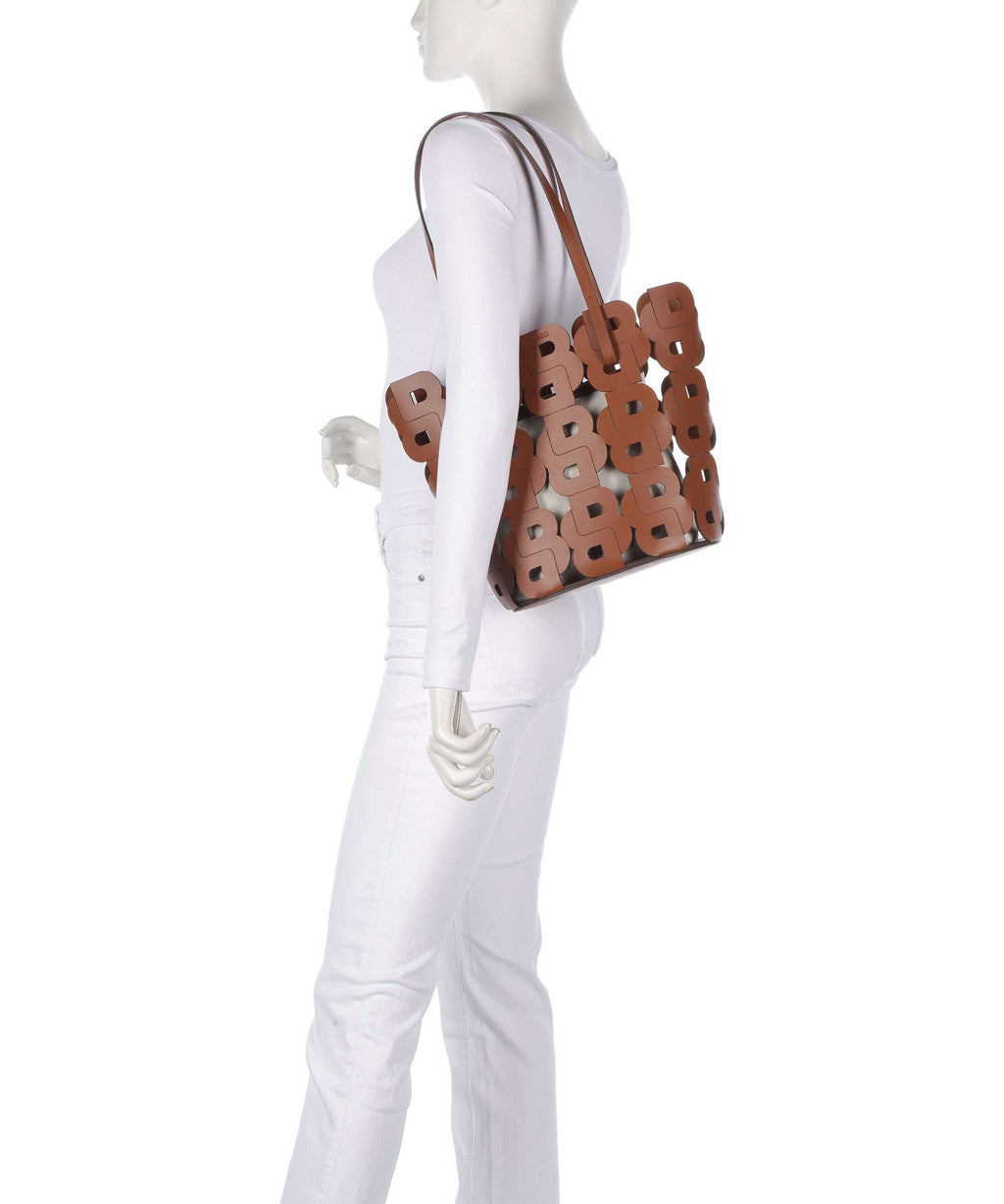 BOSS Lindah Shoulder bag medium brown