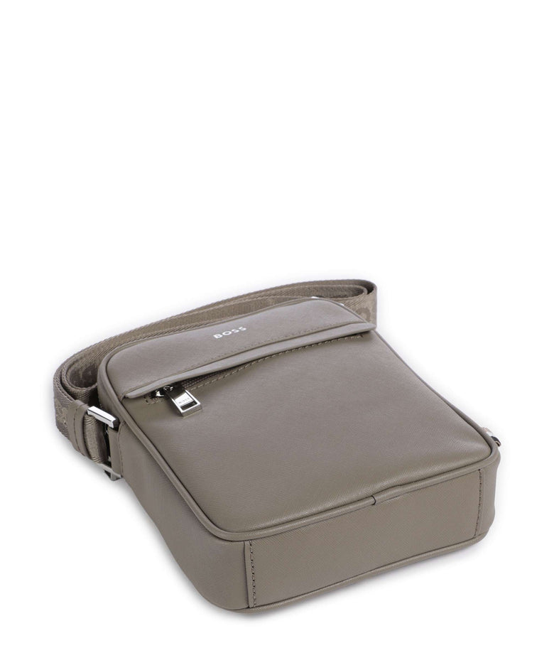 BOSS Zair Crossbody bag open green
