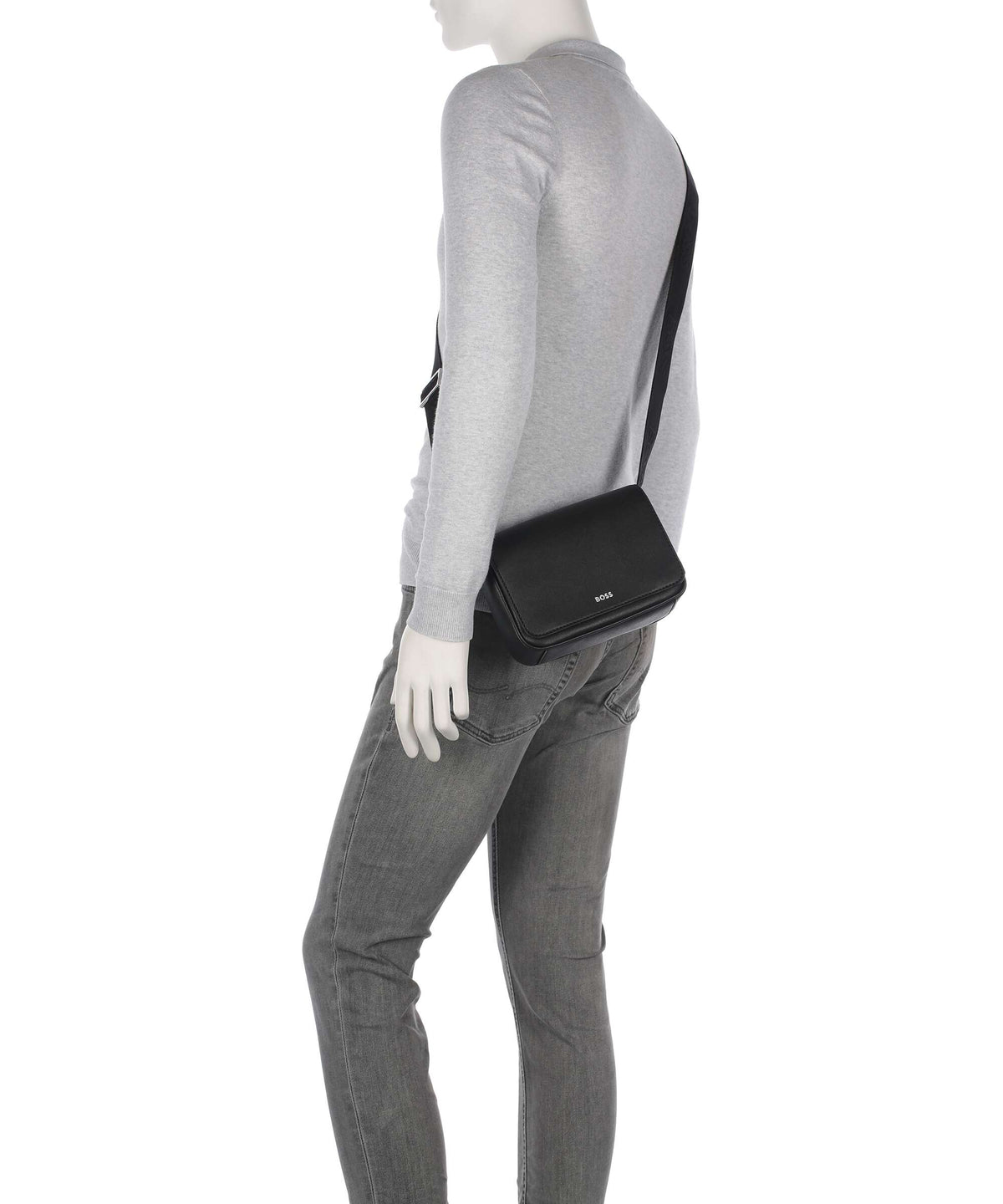 BOSS Zair Crossbody bag black