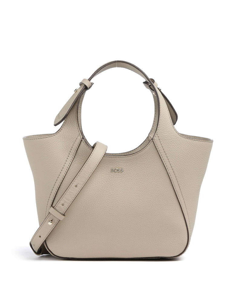 BOSS Lenah Small Handbag light beige