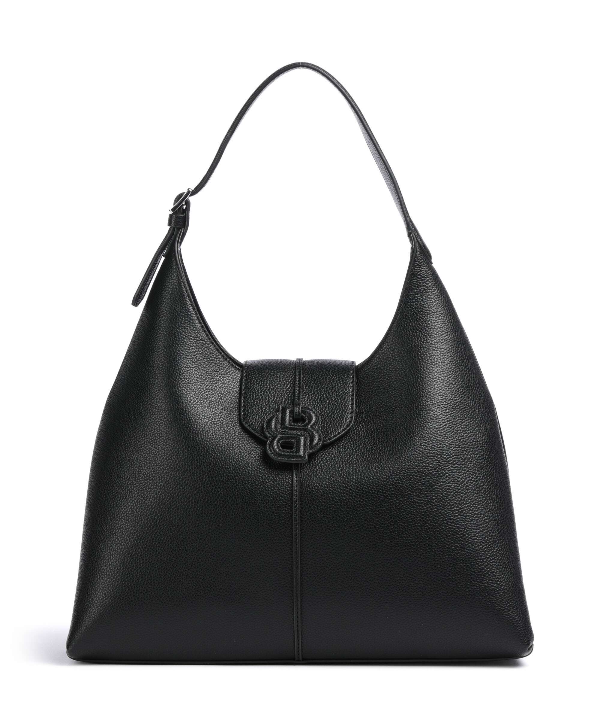 BOSS Anett Big Hobo bag imitation leather black - 50563164-001