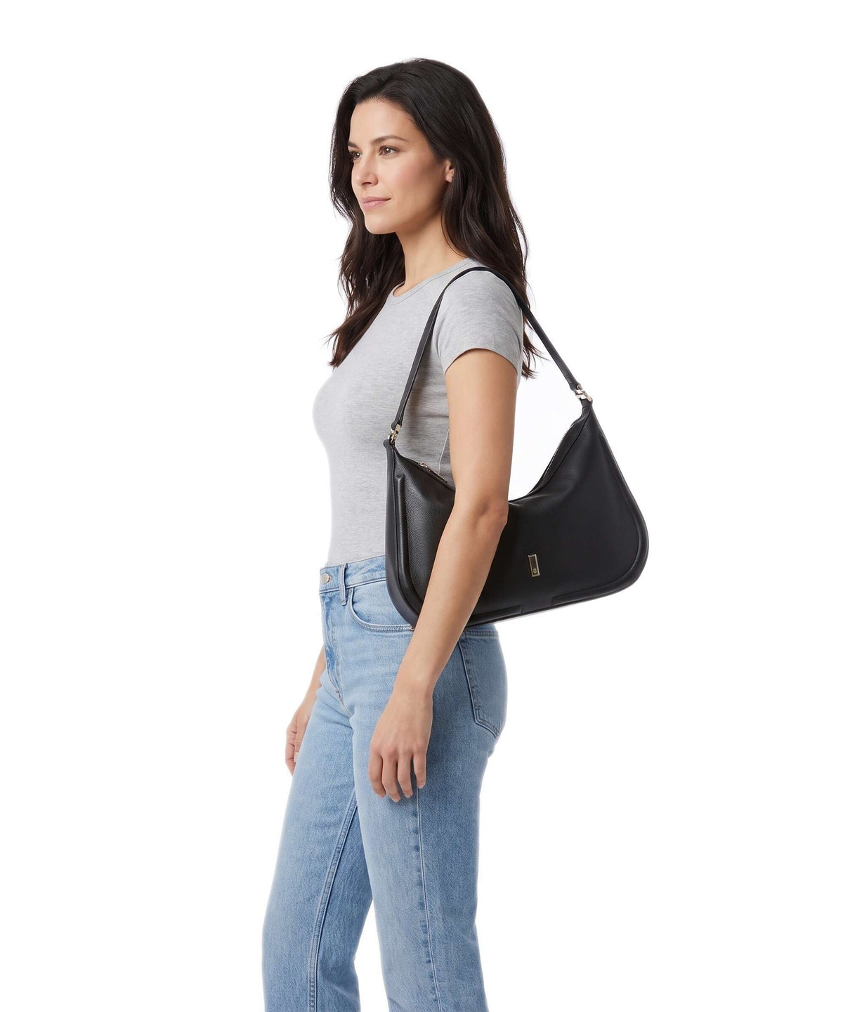 BOSS Ariell M Hobo bag black