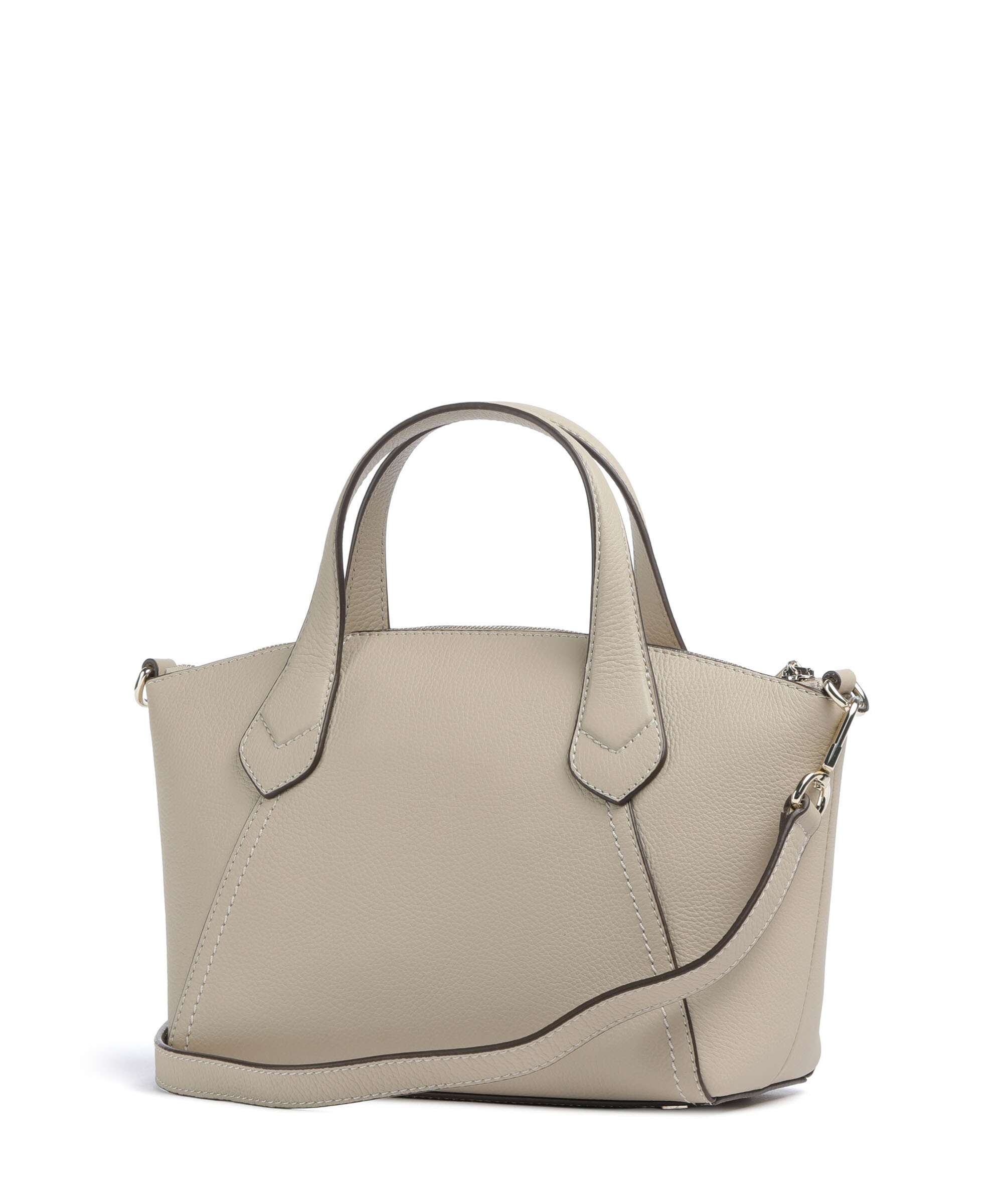 BOSS Lenah S Handbag grained leather light beige - 50563384-275