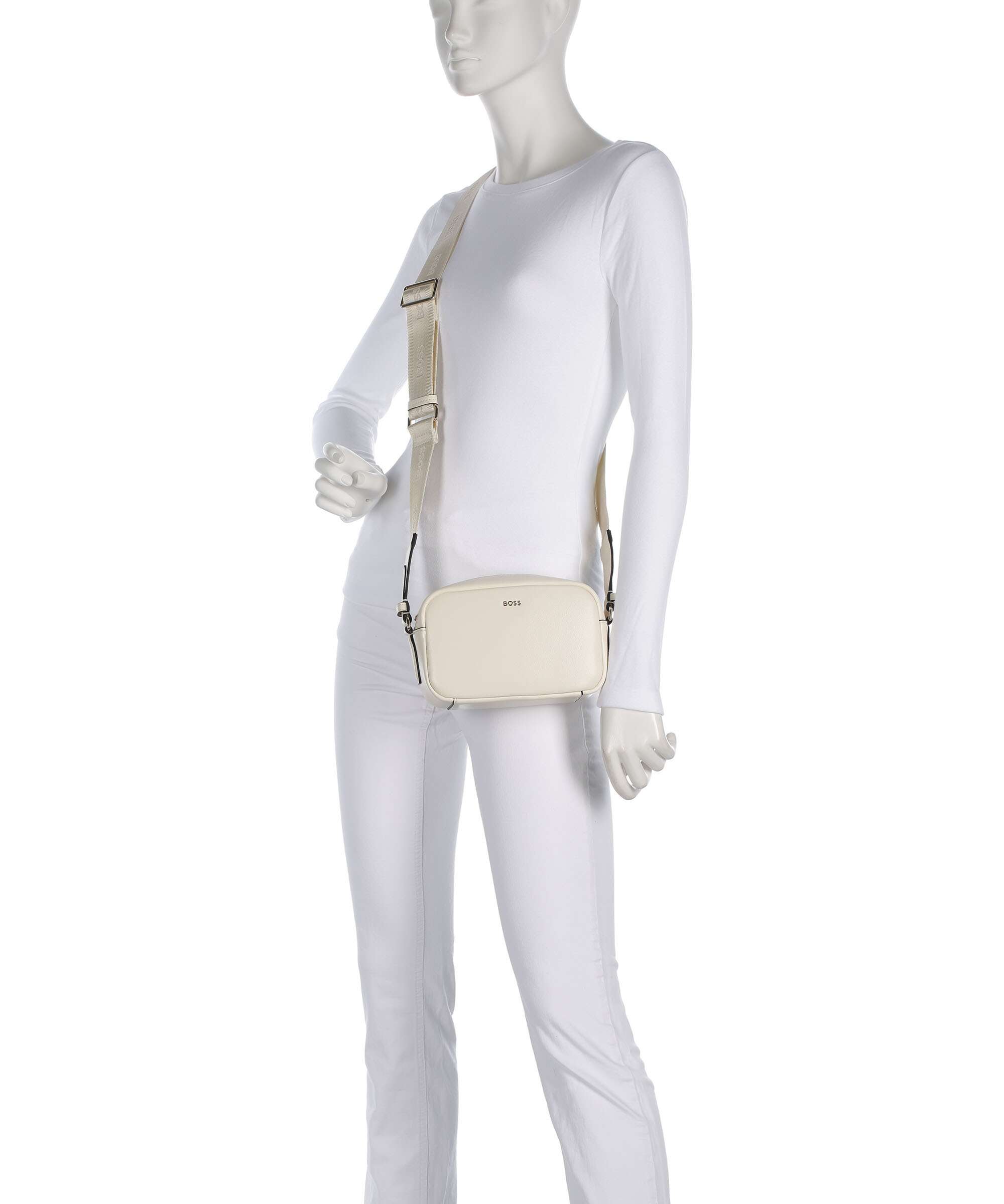 BOSS Sandy Crossbody bag open white
