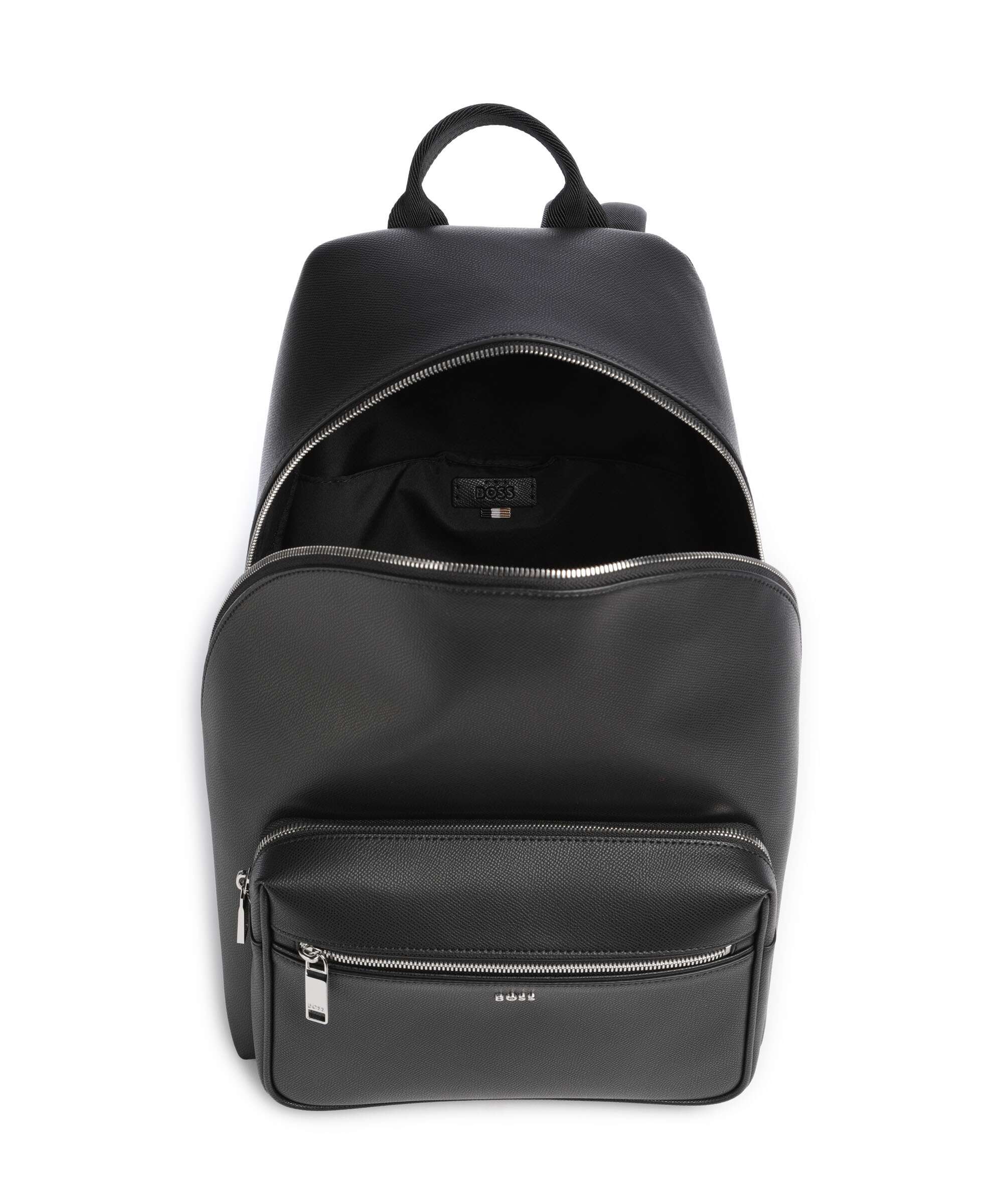 BOSS Daxter Backpack 13″ bonded leather black - 50563864-001 – WARDOW