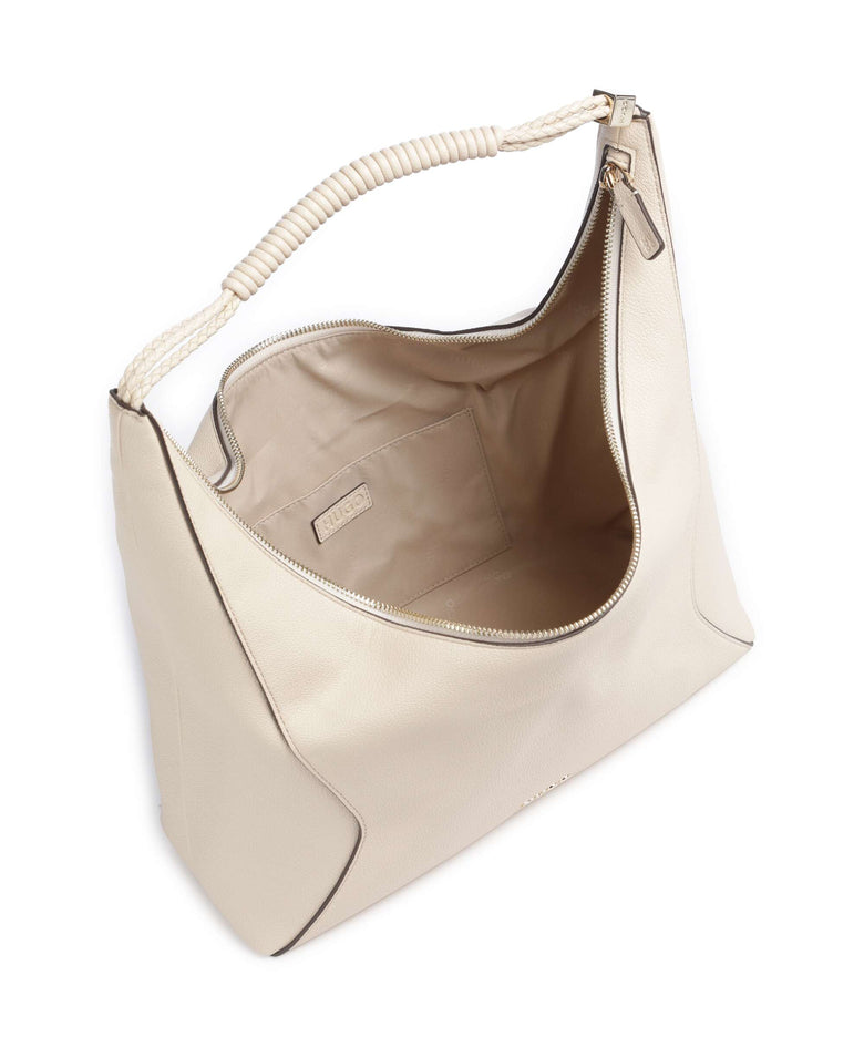 Hugo Brielle Hobo bag open white