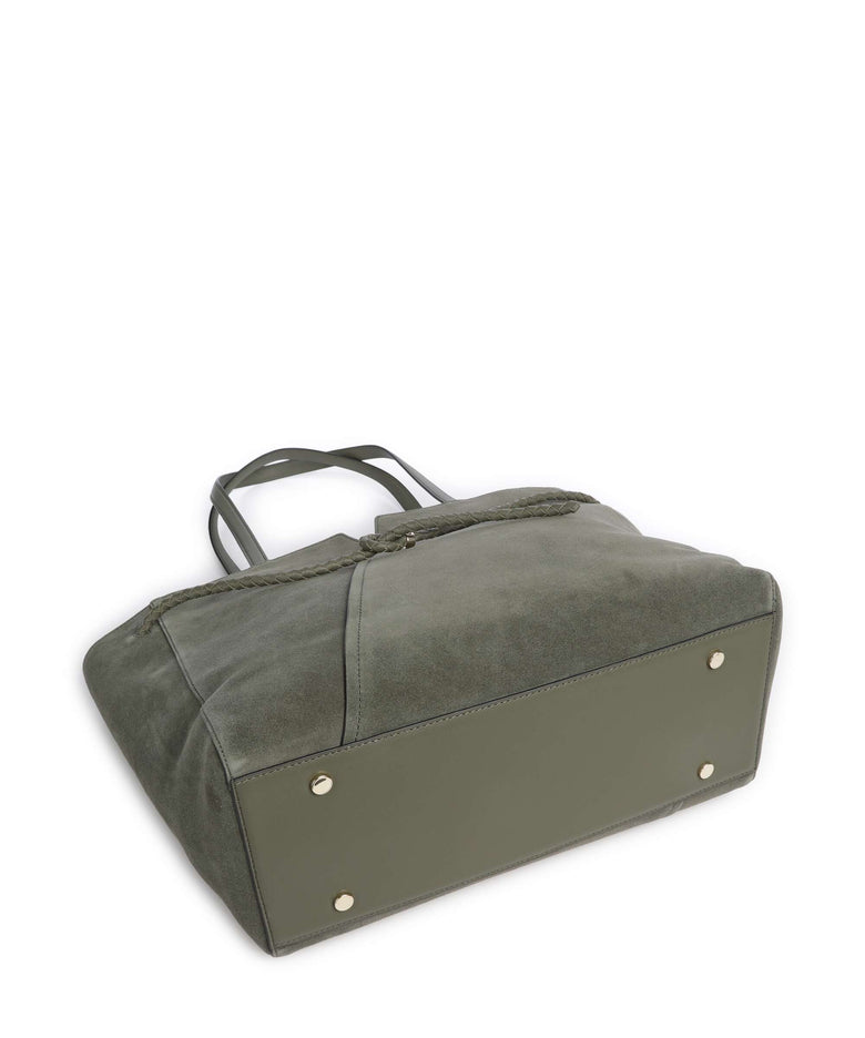 BOSS Revers Tote bag dark green