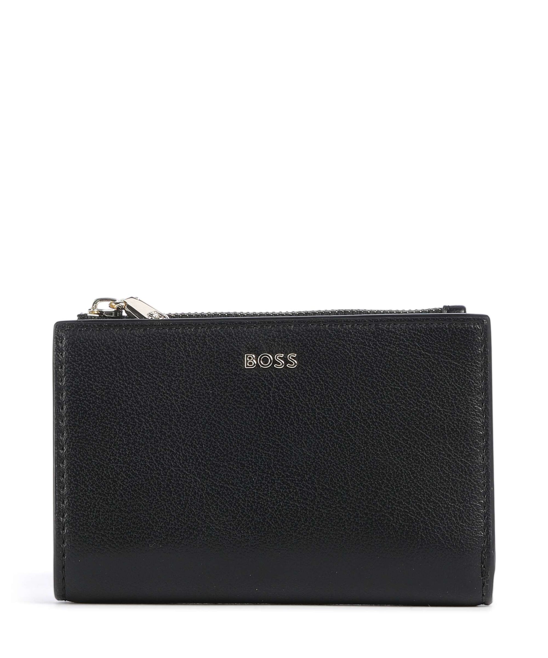 hugo boss wallet black and white