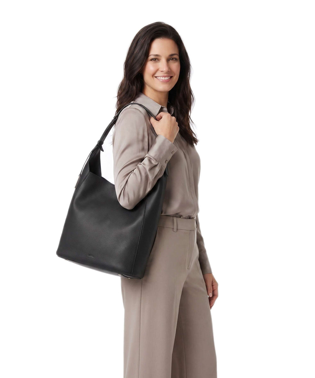 BOSS Ameline Hobo bag black