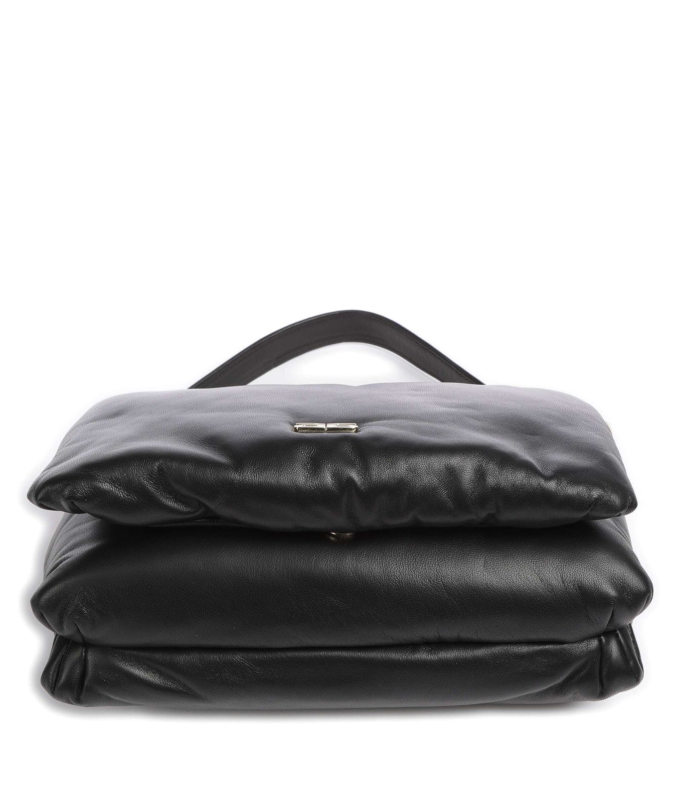 Abro Piuma_Lucido Puffer Shoulder bag black/gold