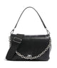 Abro Piuma_Lucido Puffer Shoulder bag black/nickel