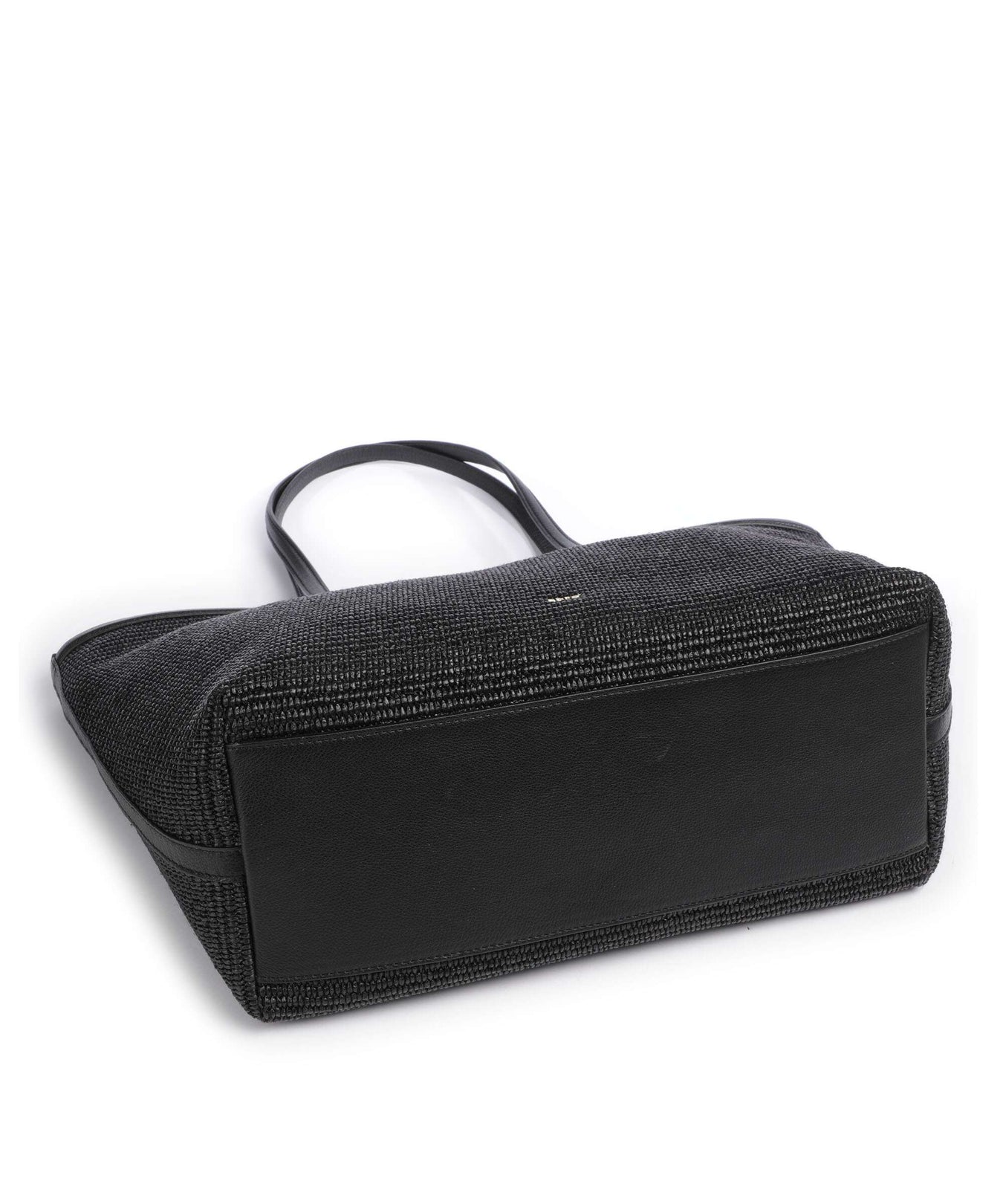 Abro Raffia Primula Tote bag black