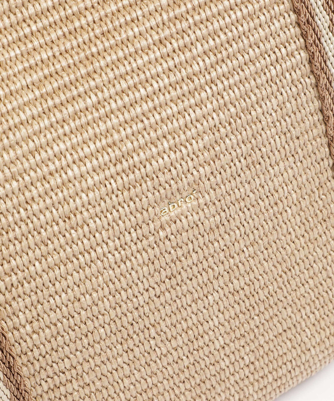 Abro Raffia Kaia Tote bag natural